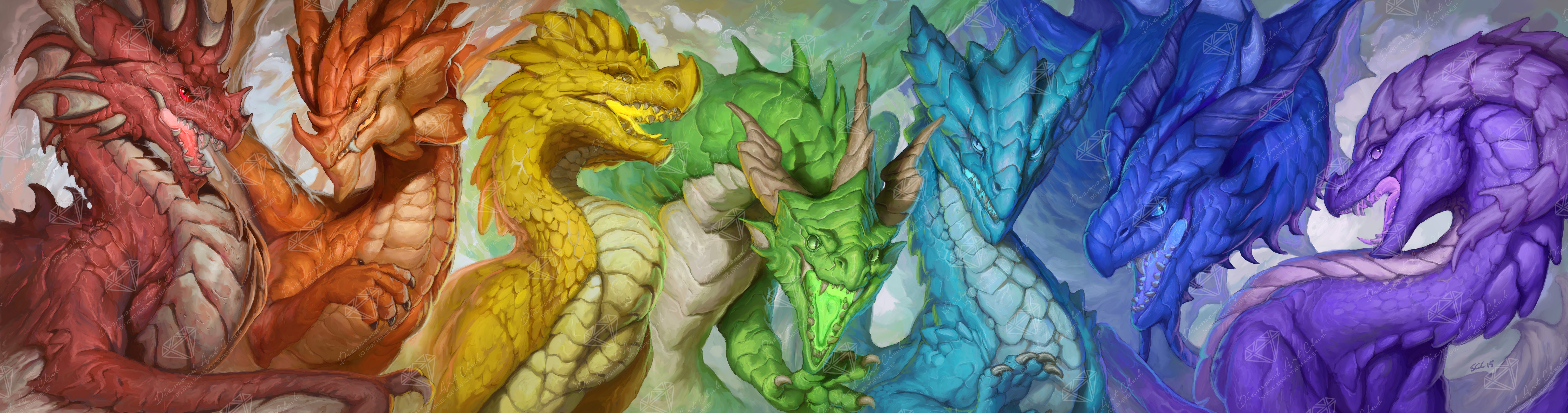 Spectrum of Dragons – Diamond Art Club