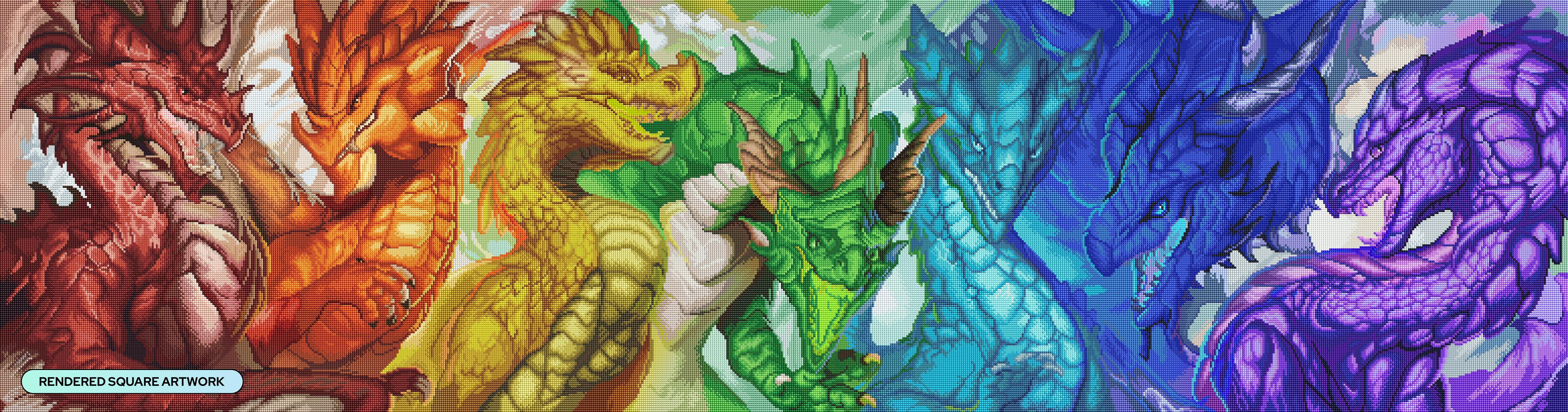 Spectrum of Dragons – Diamond Art Club