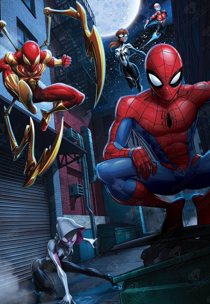 Diamond Dotz 20 Marvel Comic Book Covers Spider Man Painting Kit - Diamond Painting - Crafts & Hobbies