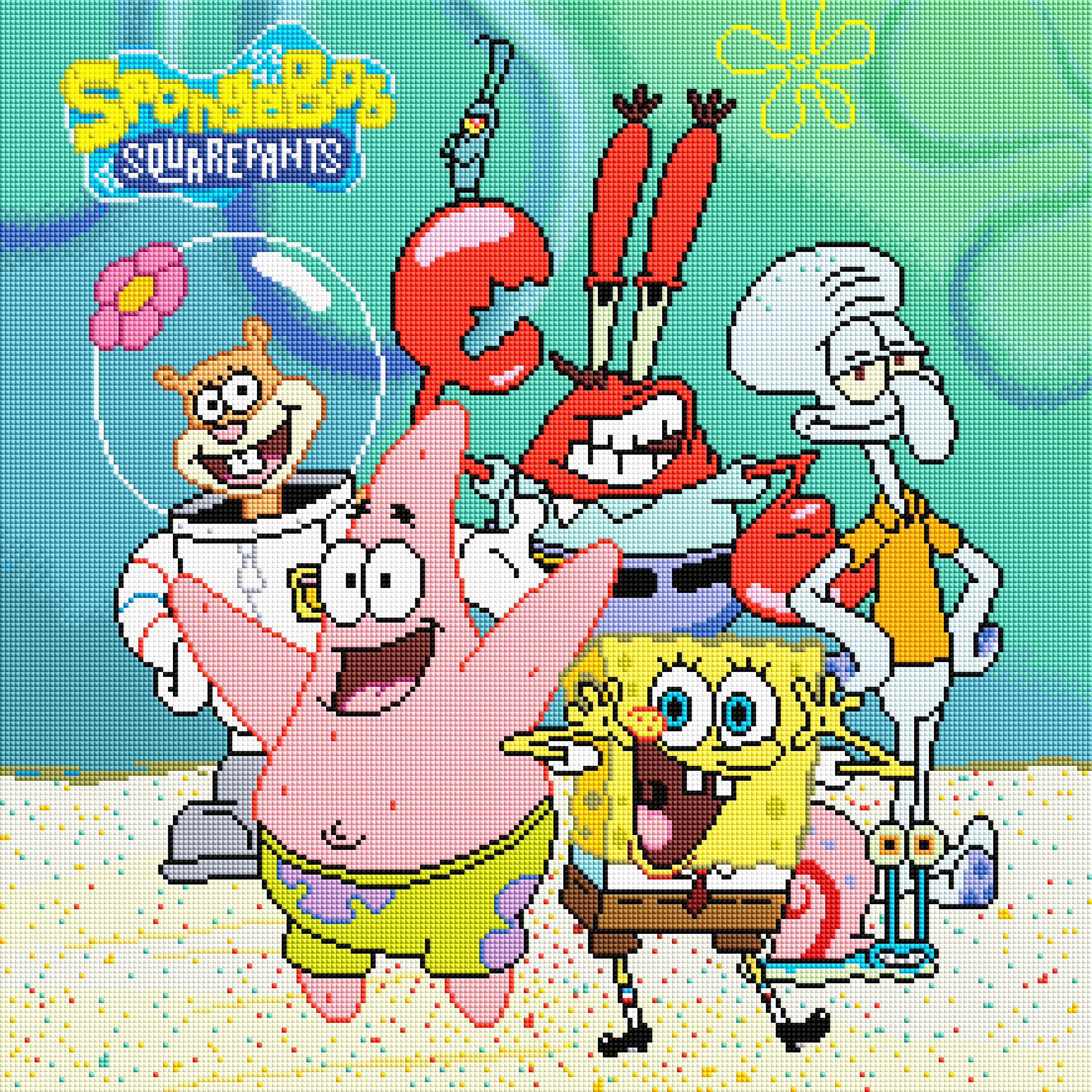 SpongeBob ダイヤモンドアート | Diamond Art Club®