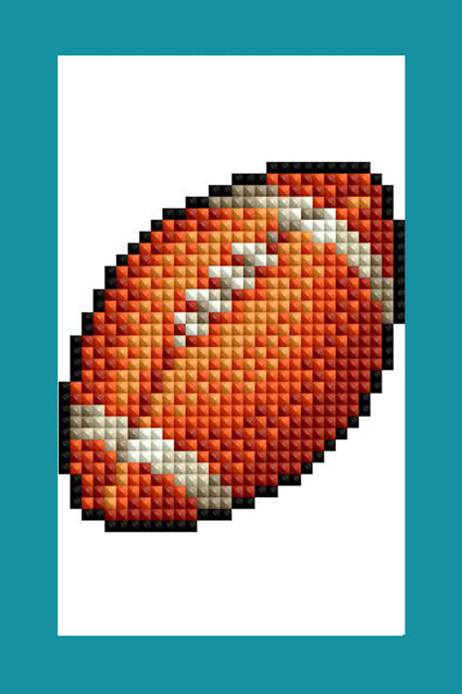 Diamond Painting Sports - Mini Dazzles™ 4" x 6" (10.2cm x 15.2cm) / Square With 14 Colors Including 14 Fairy Dust Diamonds / 3,330