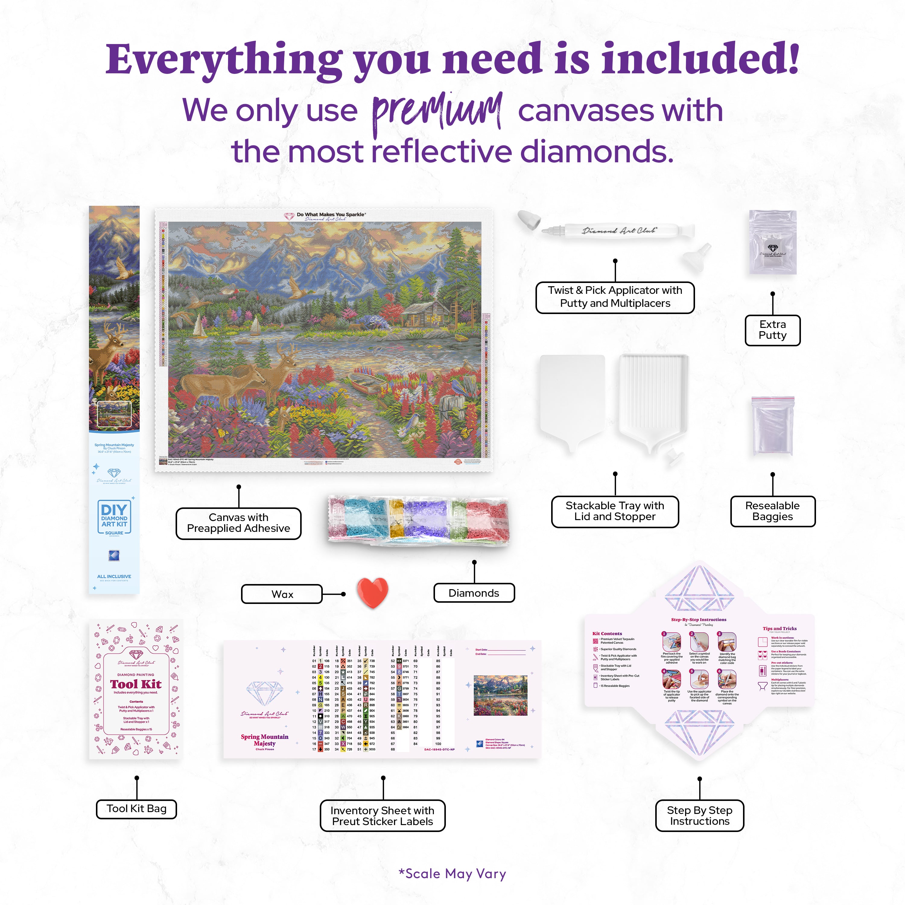 Spring Mountain Majesty – Diamond Art Club