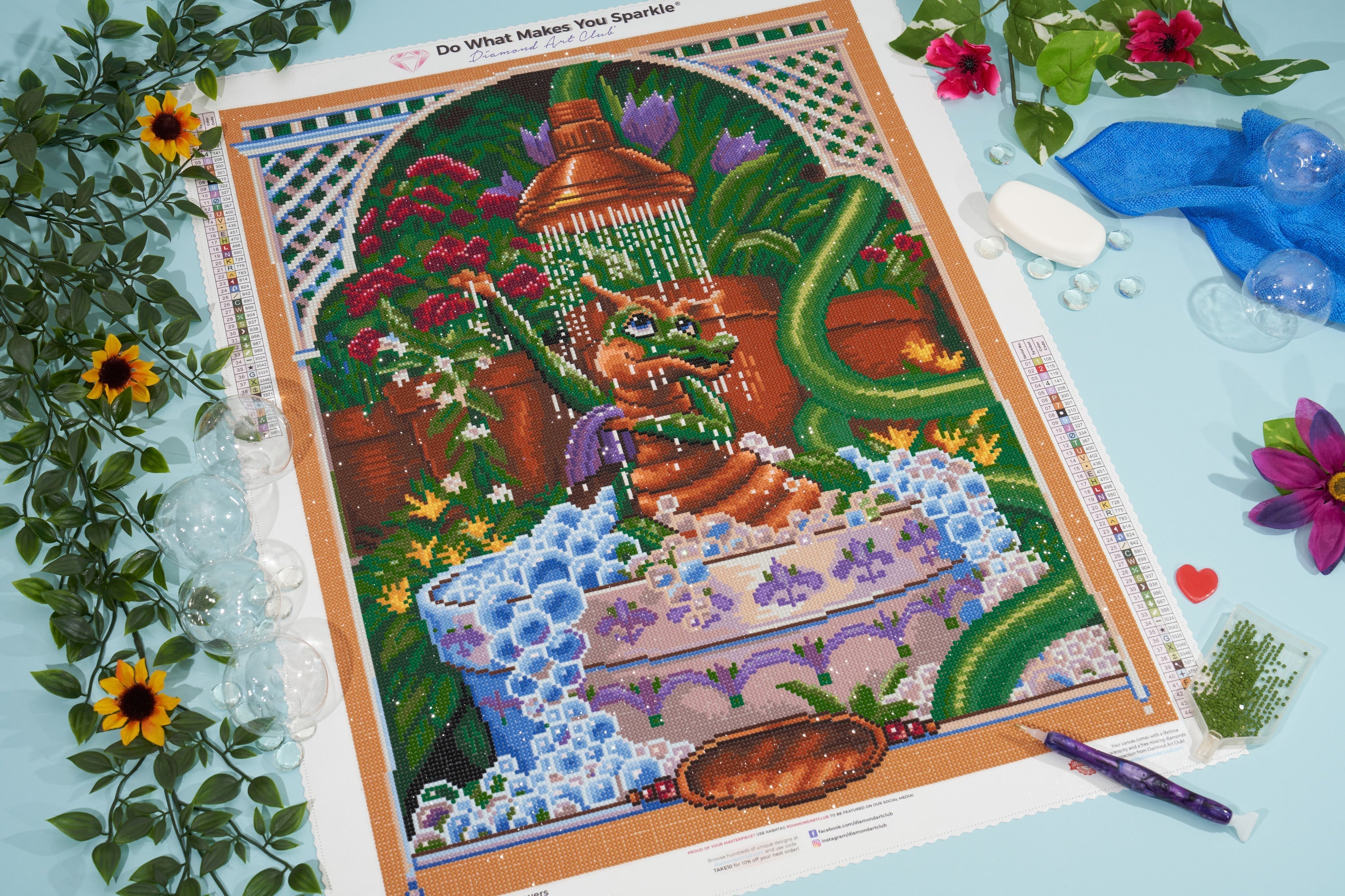 Spring Showers – Diamond Art Club