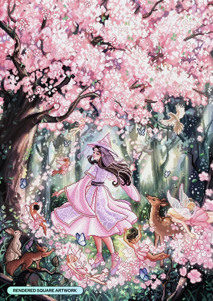 Spring Witch – Diamond Art Club