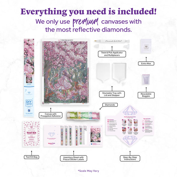Spring Witch – Diamond Art Club