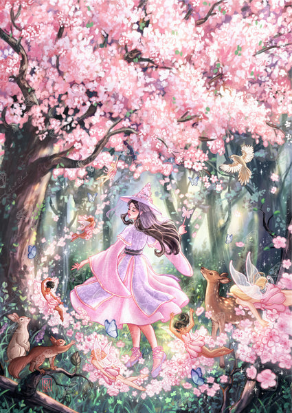 Spring Witch – Diamond Art Club
