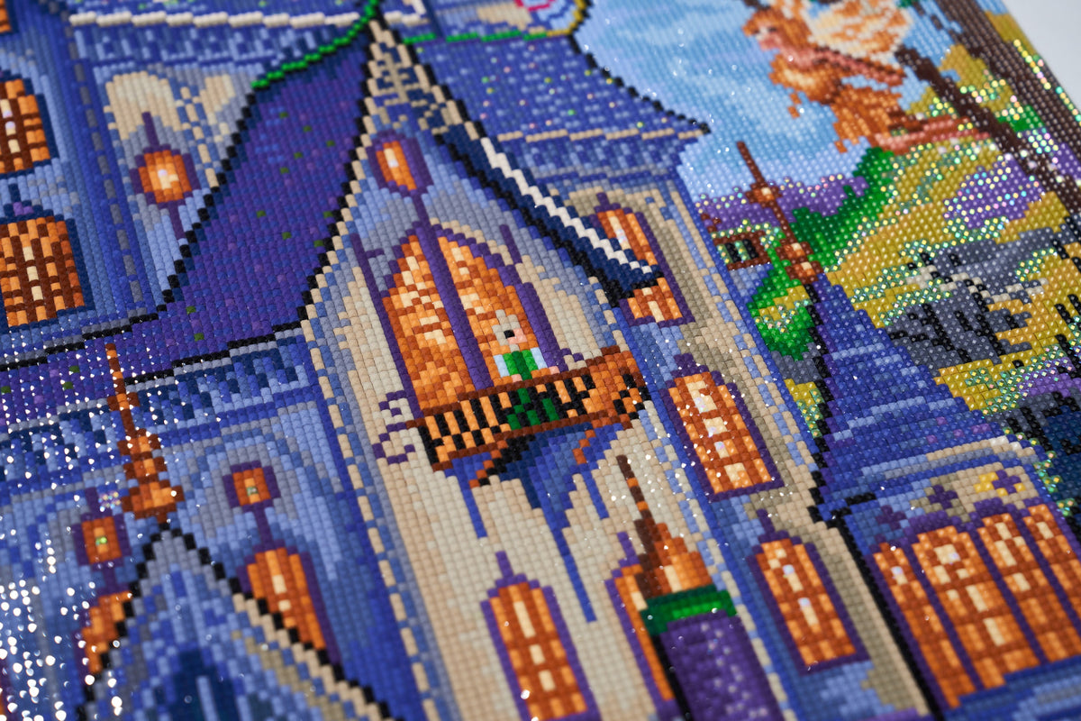 Diamond Painting Springtime Splendor 22" x 37" (55.8cm x 93.9cm) / Square with 60 Colors including 4 ABs / 84,448