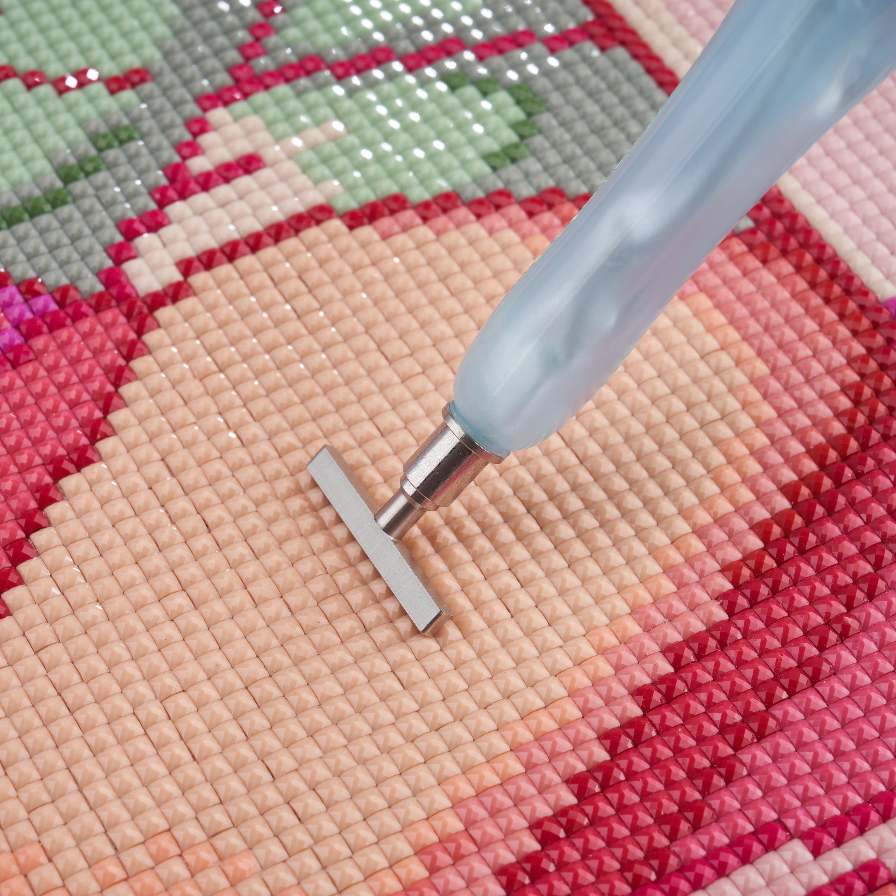 Stainless Steel Diamond Art Pen Multiple Threaded Stainless Steel