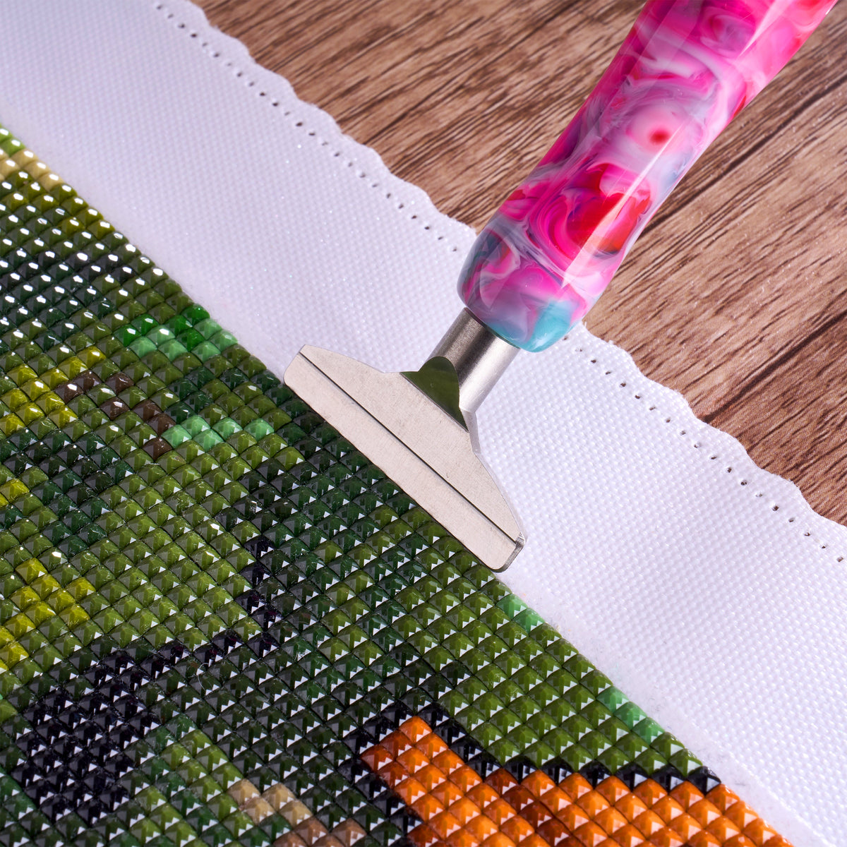 Diamond Painting Stainless Steel Straightener