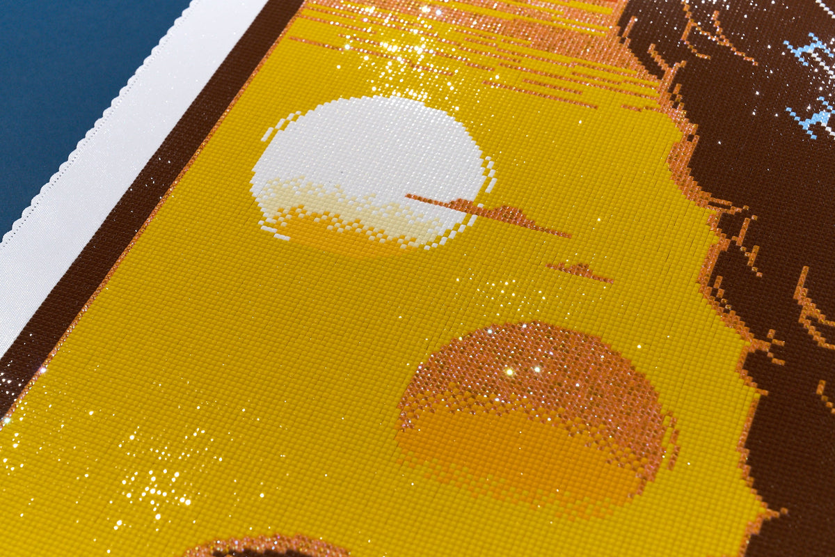 Diamond Painting Star Wars: A New Hope 17" x 51" (42.8cm x 129.5cm) / Square with 19 Colors including 1 AB and 2 Fairy Dust Diamonds / 89,440