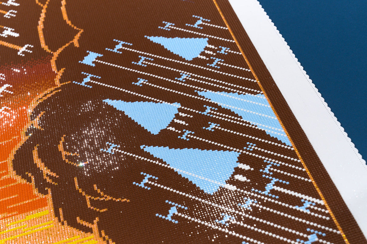 Diamond Painting Star Wars: A New Hope 17" x 51" (42.8cm x 129.5cm) / Square with 19 Colors including 1 AB and 2 Fairy Dust Diamonds / 89,440