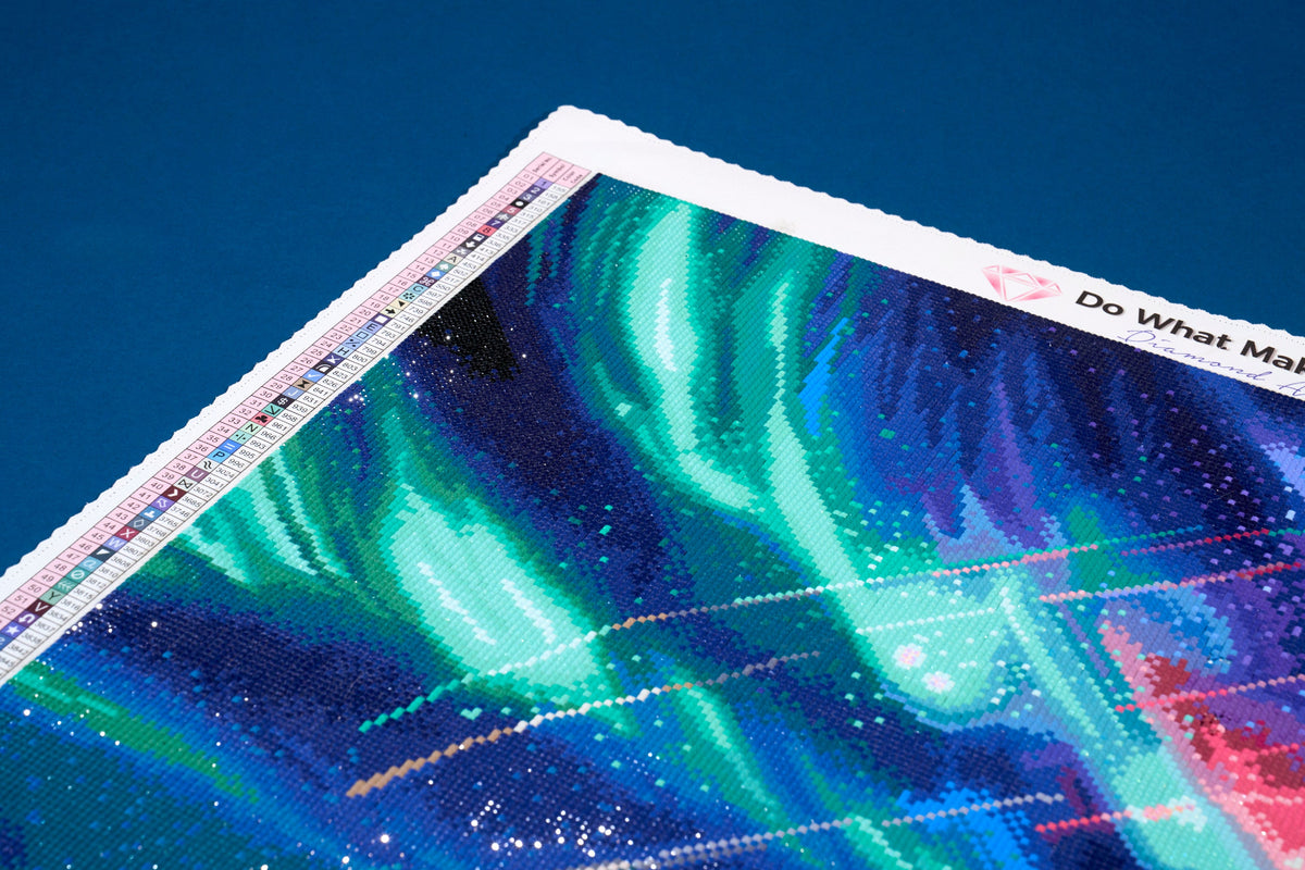 Diamond Painting Stars Beneath 22" x 44" (55.8cm x 111.5cm) / Square with 72 Colors including 3 ABs and 4 Fairy Dust Diamonds / 100,352