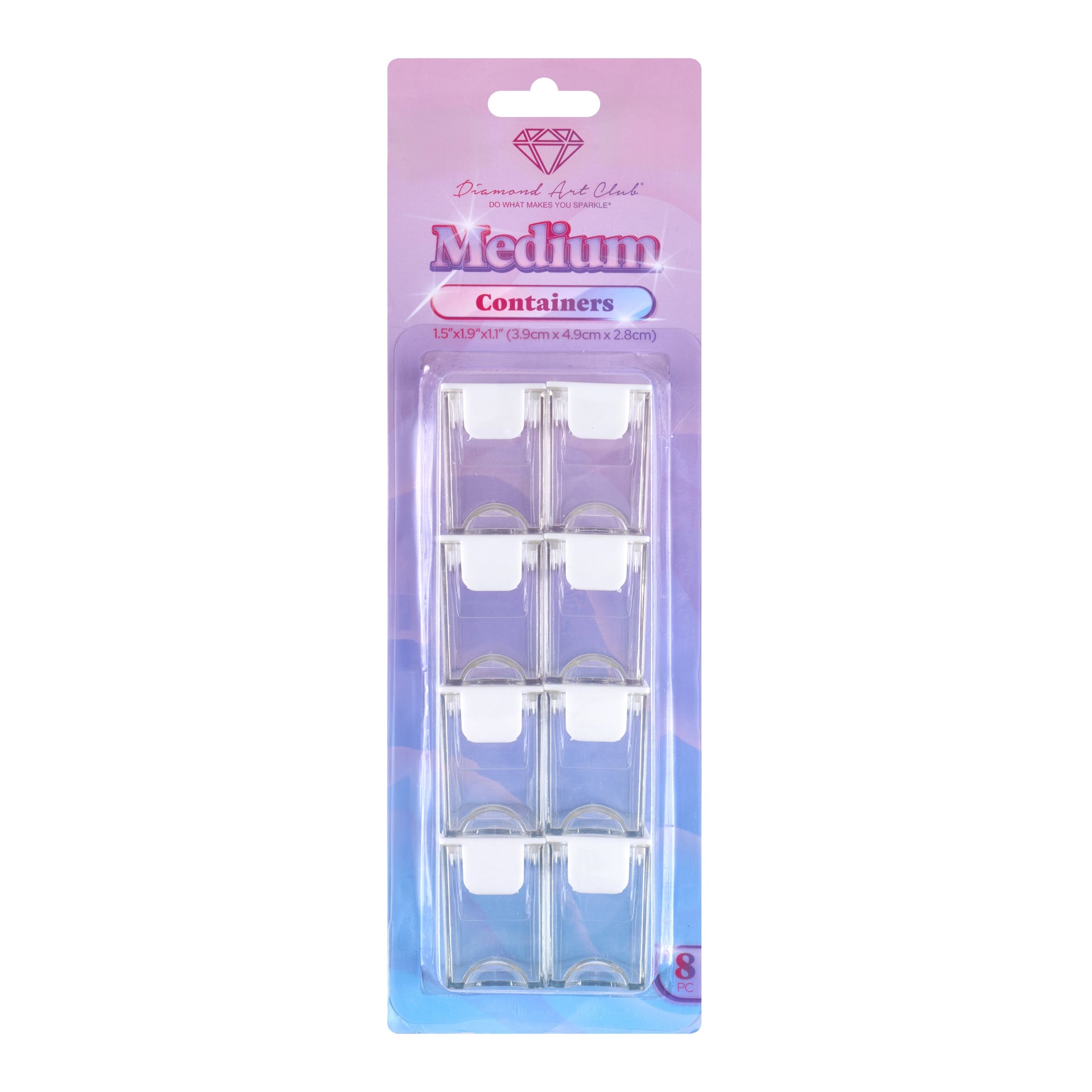 Diamond Painting Storage Organizer Container - Medium (Set of 8)