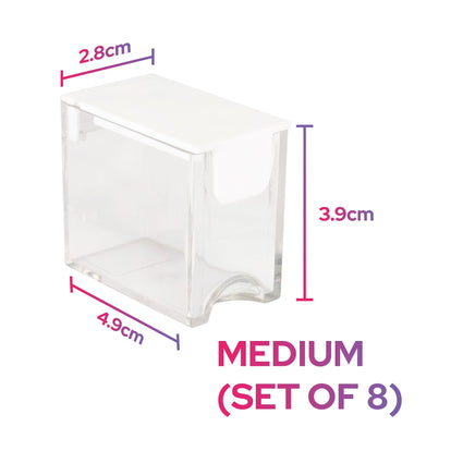 Diamond Painting Storage Organizer Container - Medium (Set of 8)