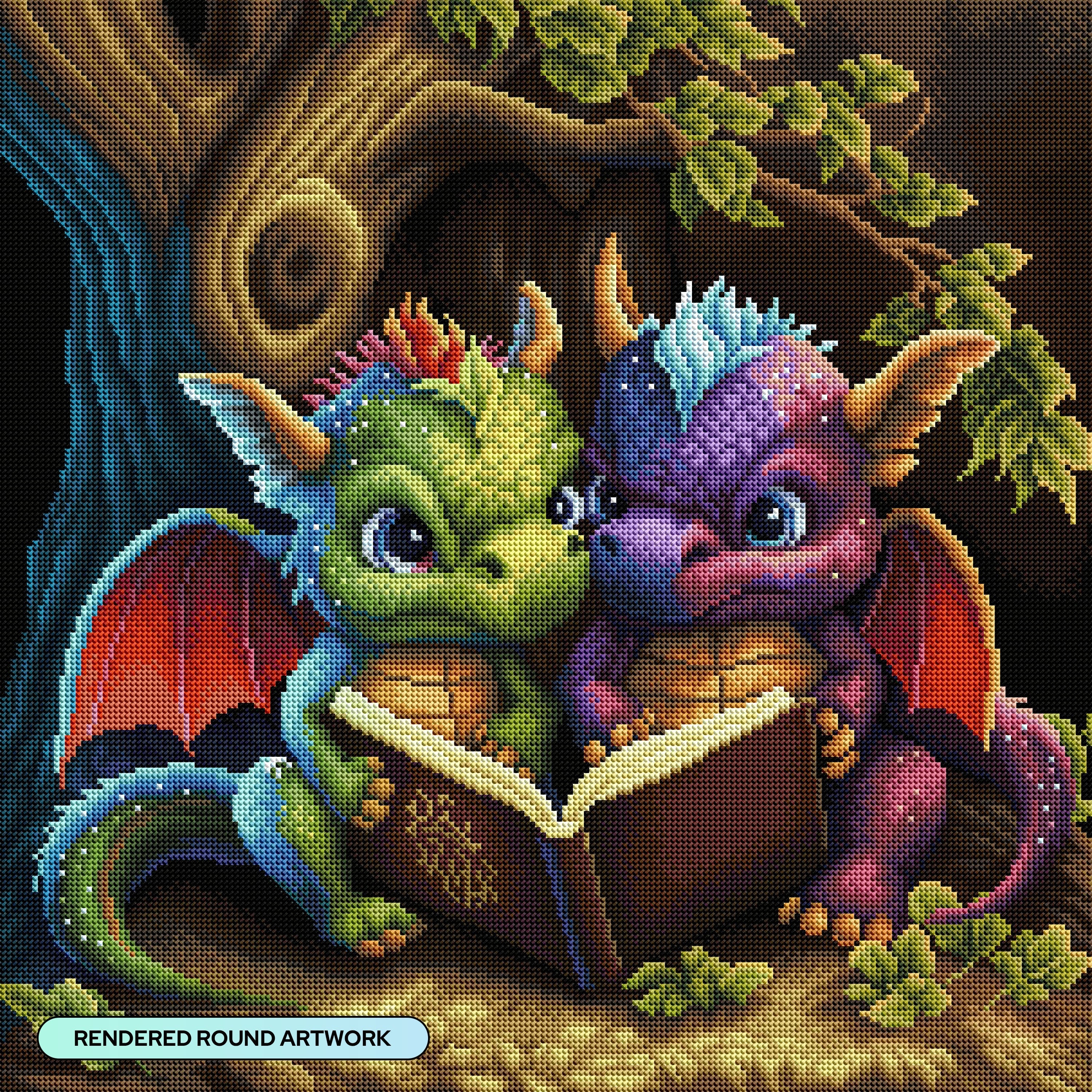 Storytime Stare Down – Diamond Art Club