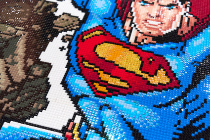 Diamond Painting Stronger Than You Think You Are 22" x 26" (56cm x 66cm) / Square With 31 Colors Including 3 ABs / 57,681