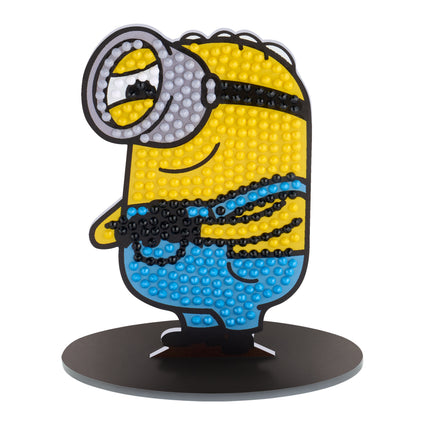 Diamond Painting Stuart - Sparkle Pals™ 2.6" x 4.1" (6.7cm x 10.5cm) / Round with 5 Colors including 1 Fairy Dust Diamond / 390