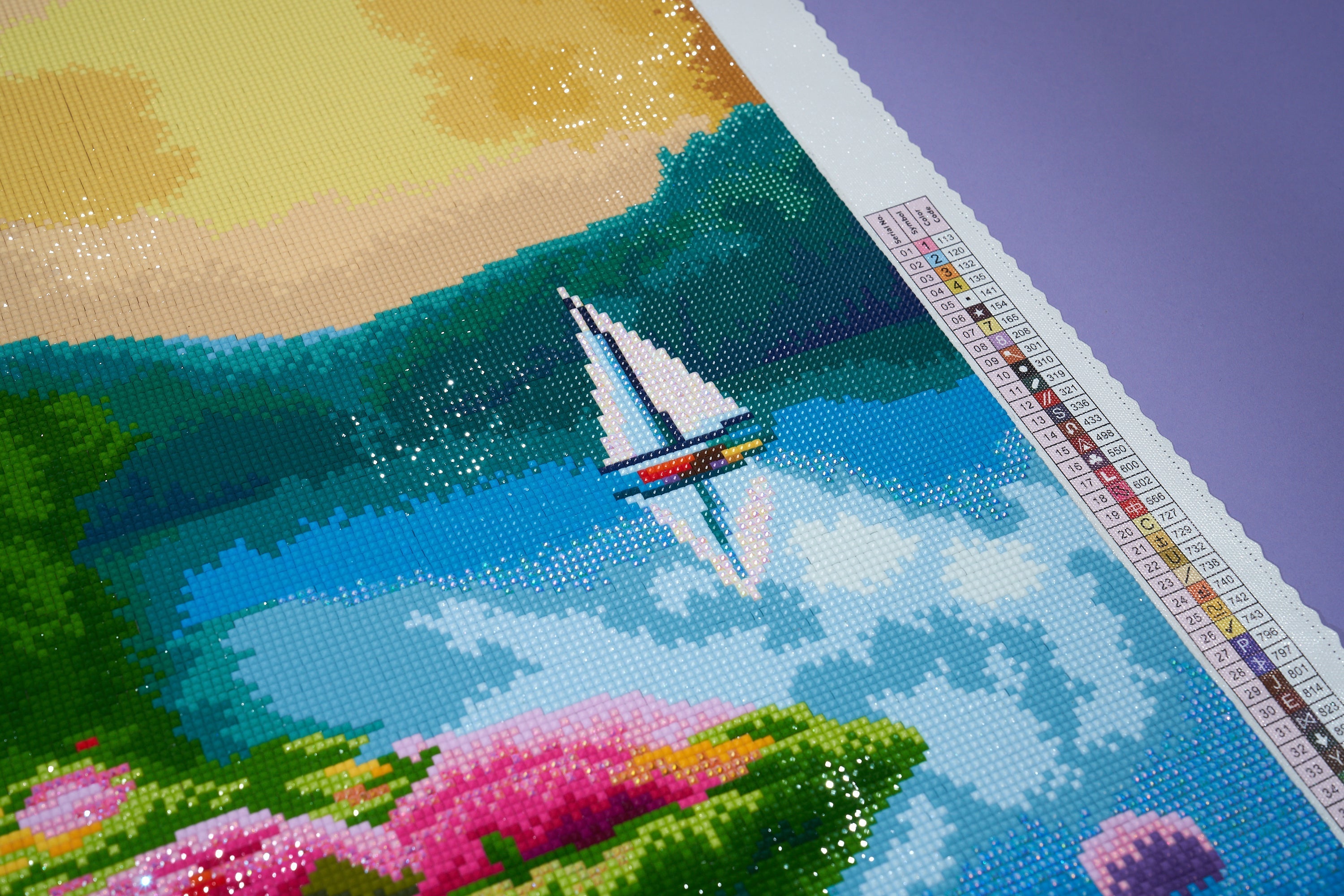 Summer by the Lake Treehouse – Diamond Art Club