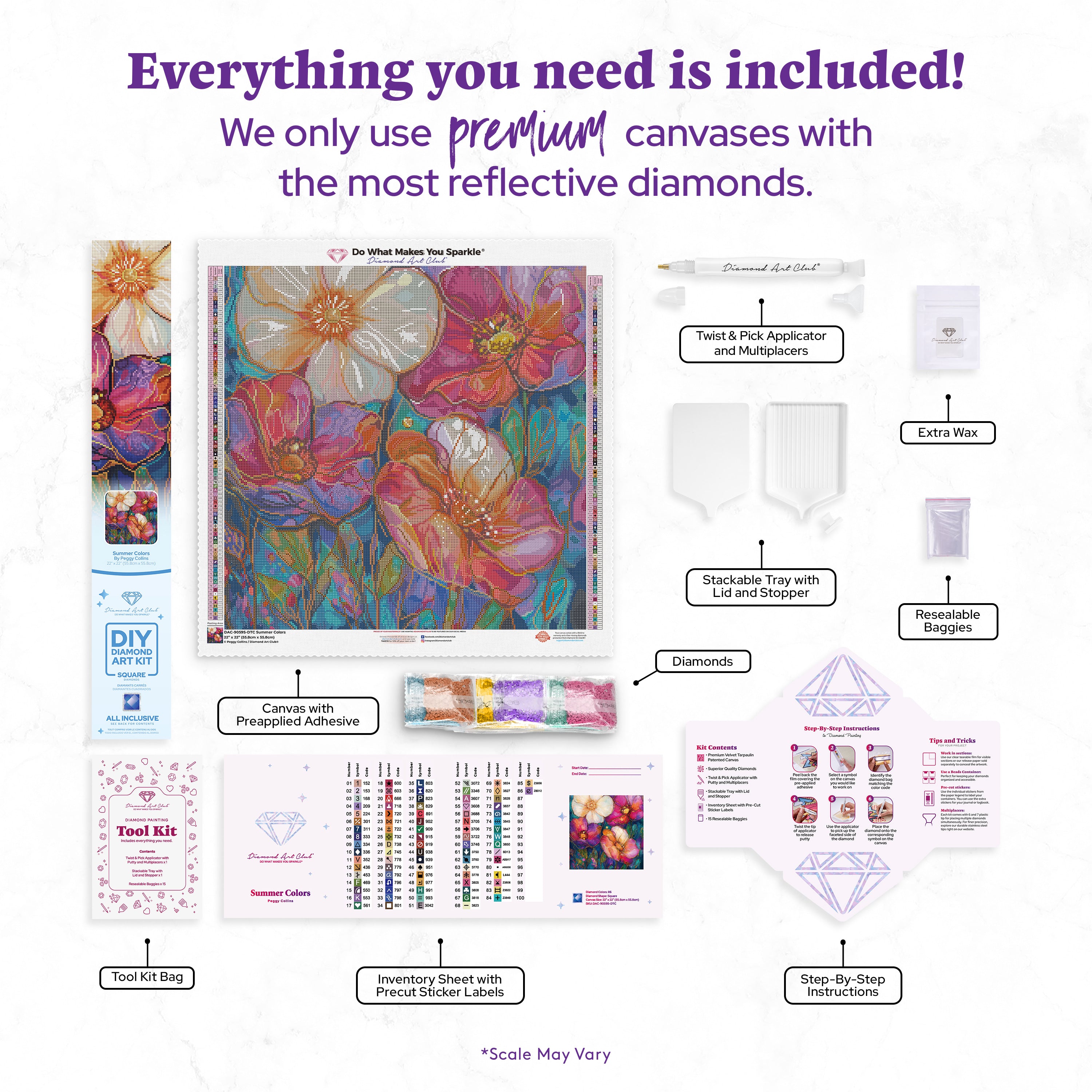 Summer Colors – Diamond Art Club