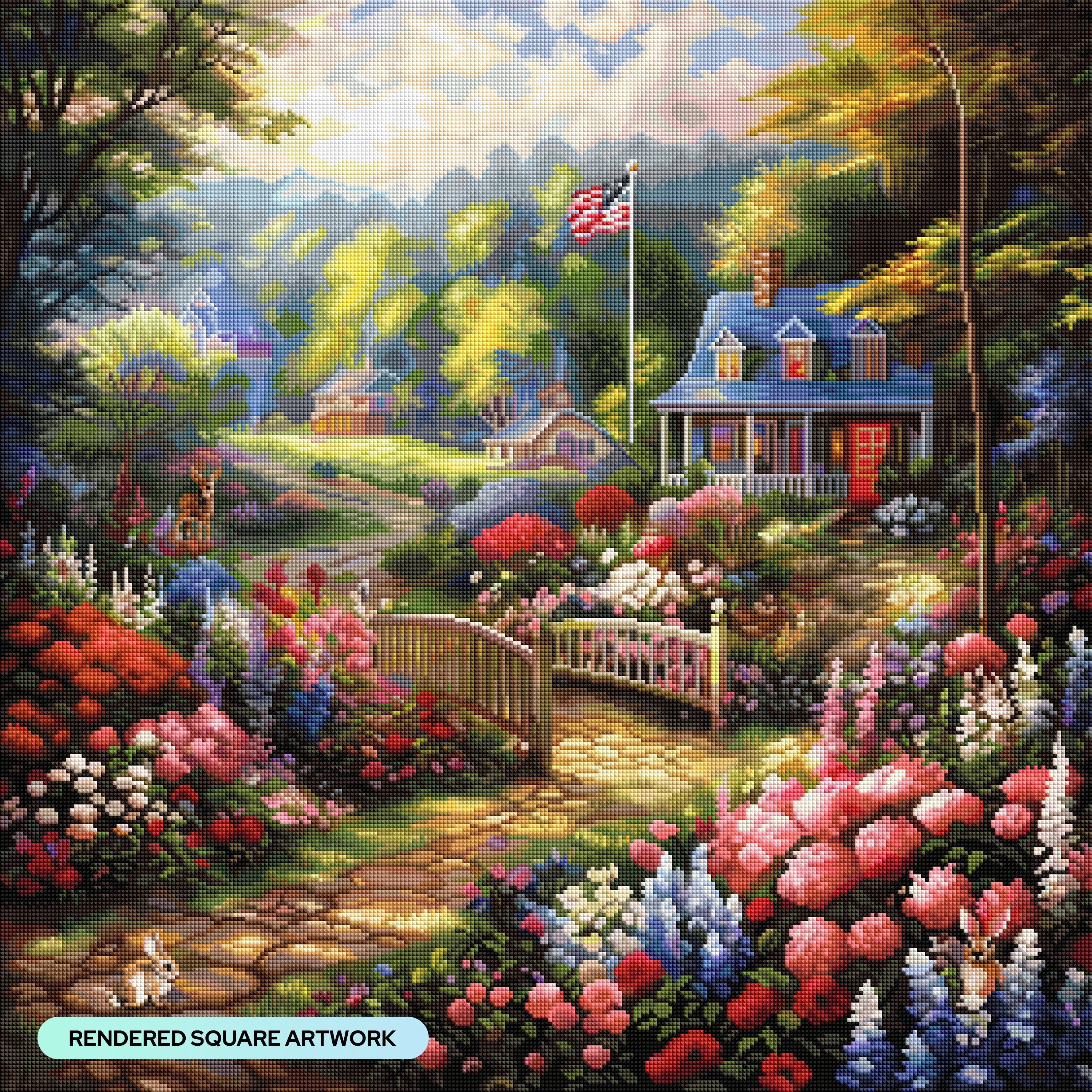 Summer in the Country – Diamond Art Club