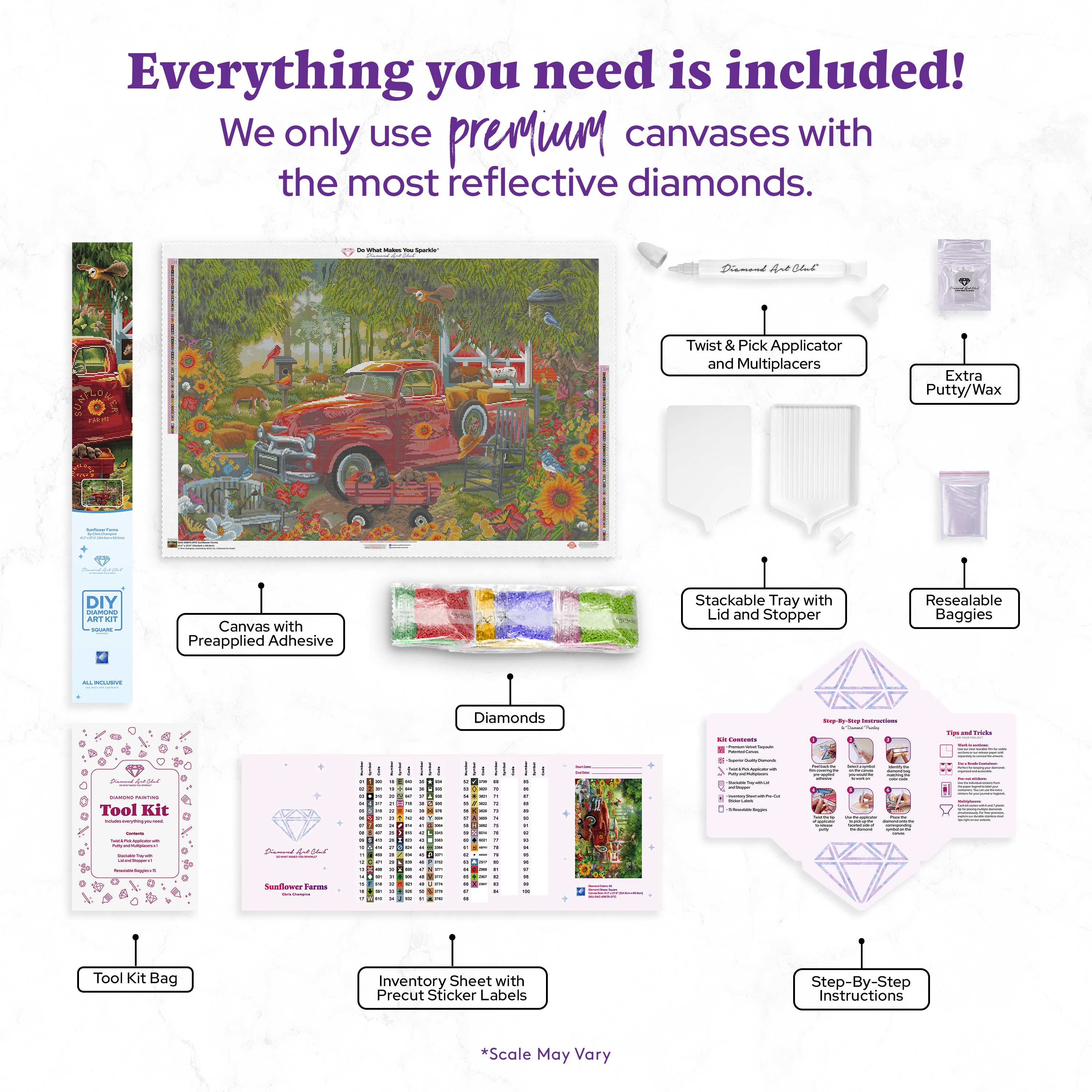 Sunflower Farms – Diamond Art Club