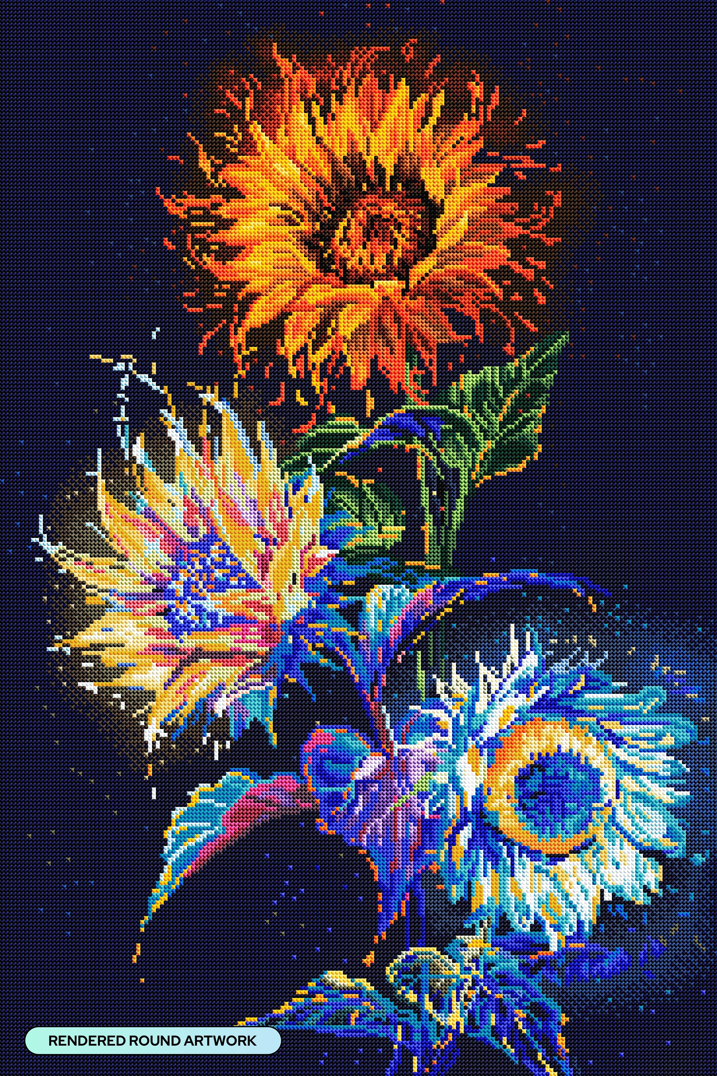 Sunflower, Starflower, Moonflower – Diamond Art Club