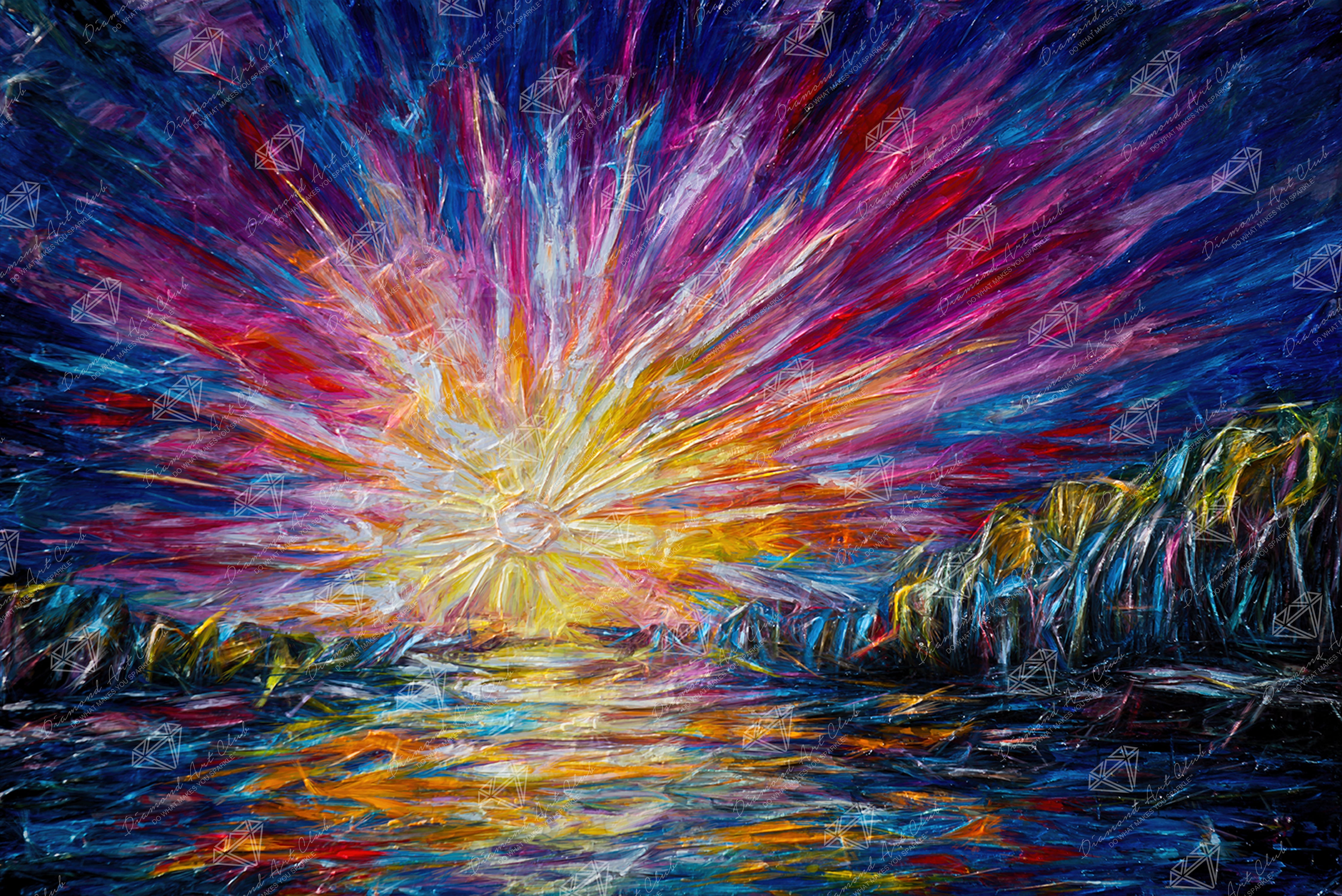 【成】Diamond art Club Sunlight – Diamond Art Club