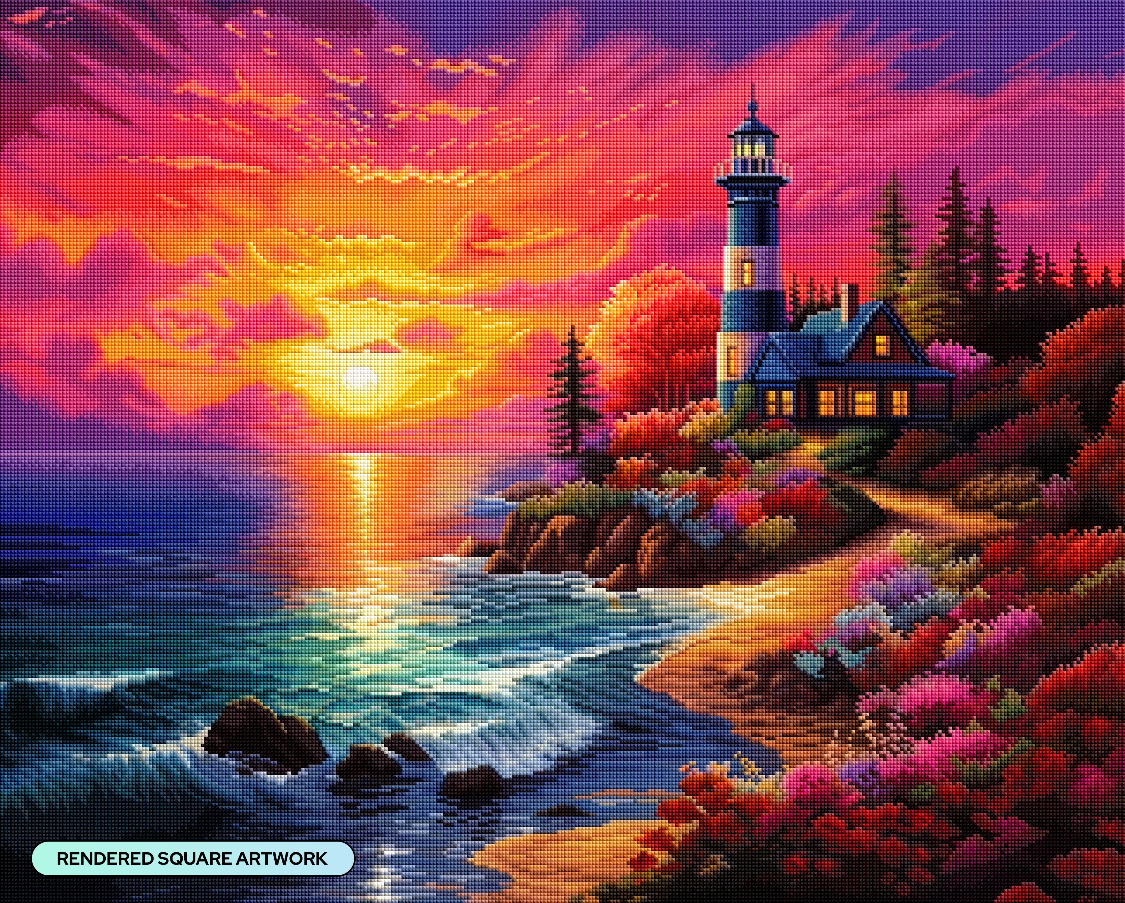 Sunrise Paradise – Diamond Art Club
