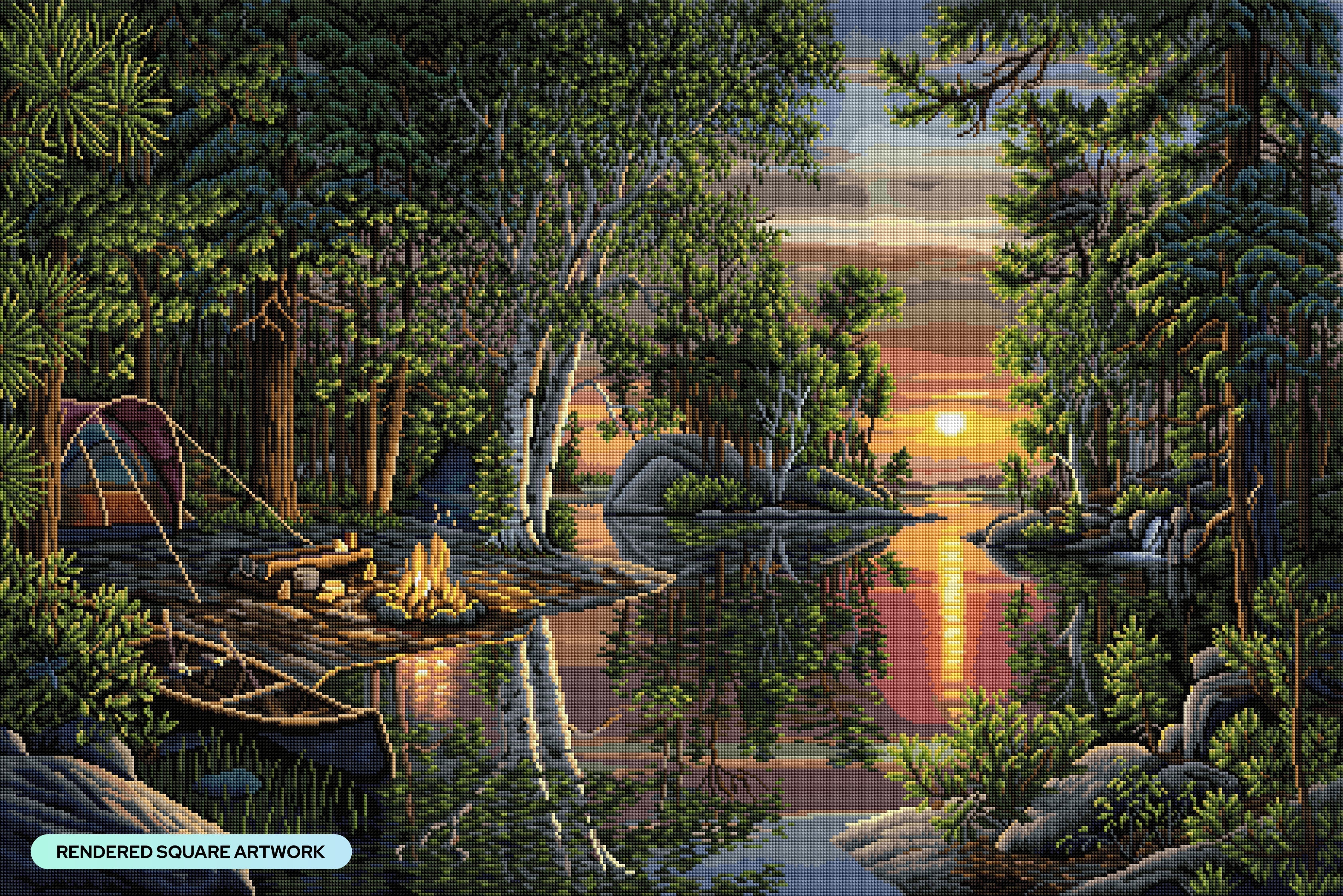 Sunset Bay – Diamond Art Club