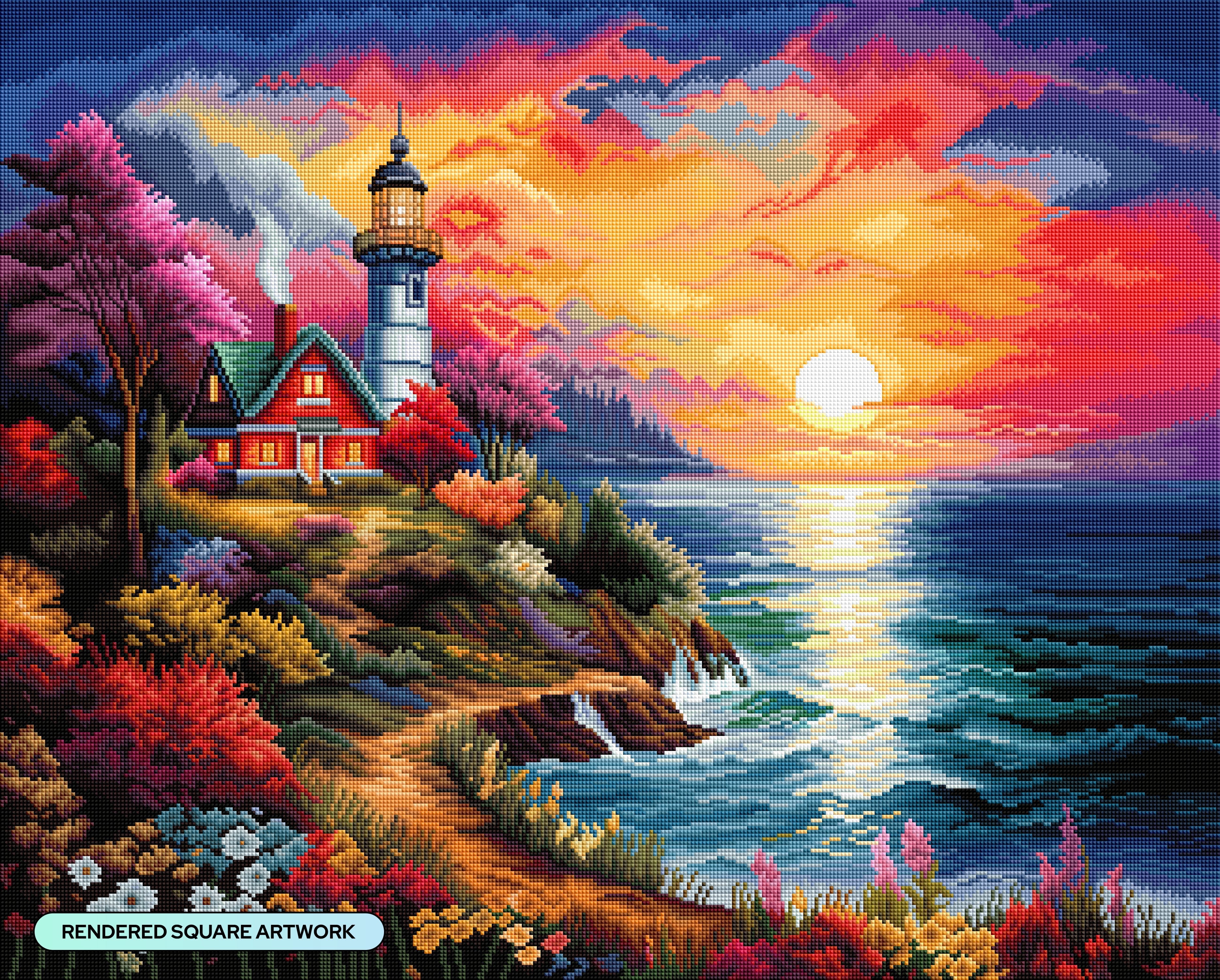 Sunset Beauty – Diamond Art Club