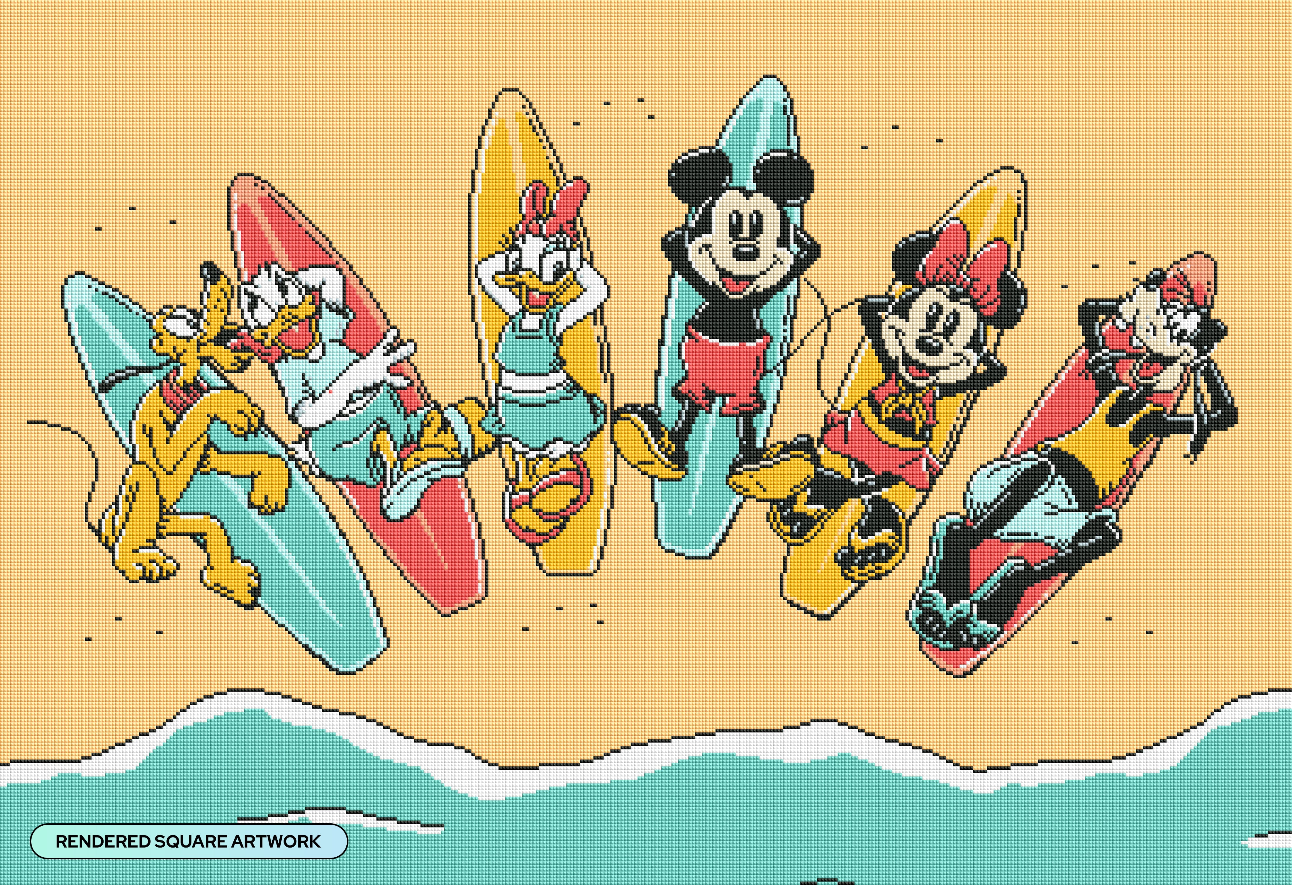 Surf's Up – Diamond Art Club