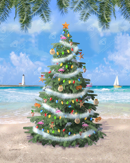 Diamond Painting Surfside Celebration 27.6" x 34.7" (69.9cm x 87.9cm) / Square with 73 Colors including 5 ABs and 3 Fairy Dust Diamonds / 99,193