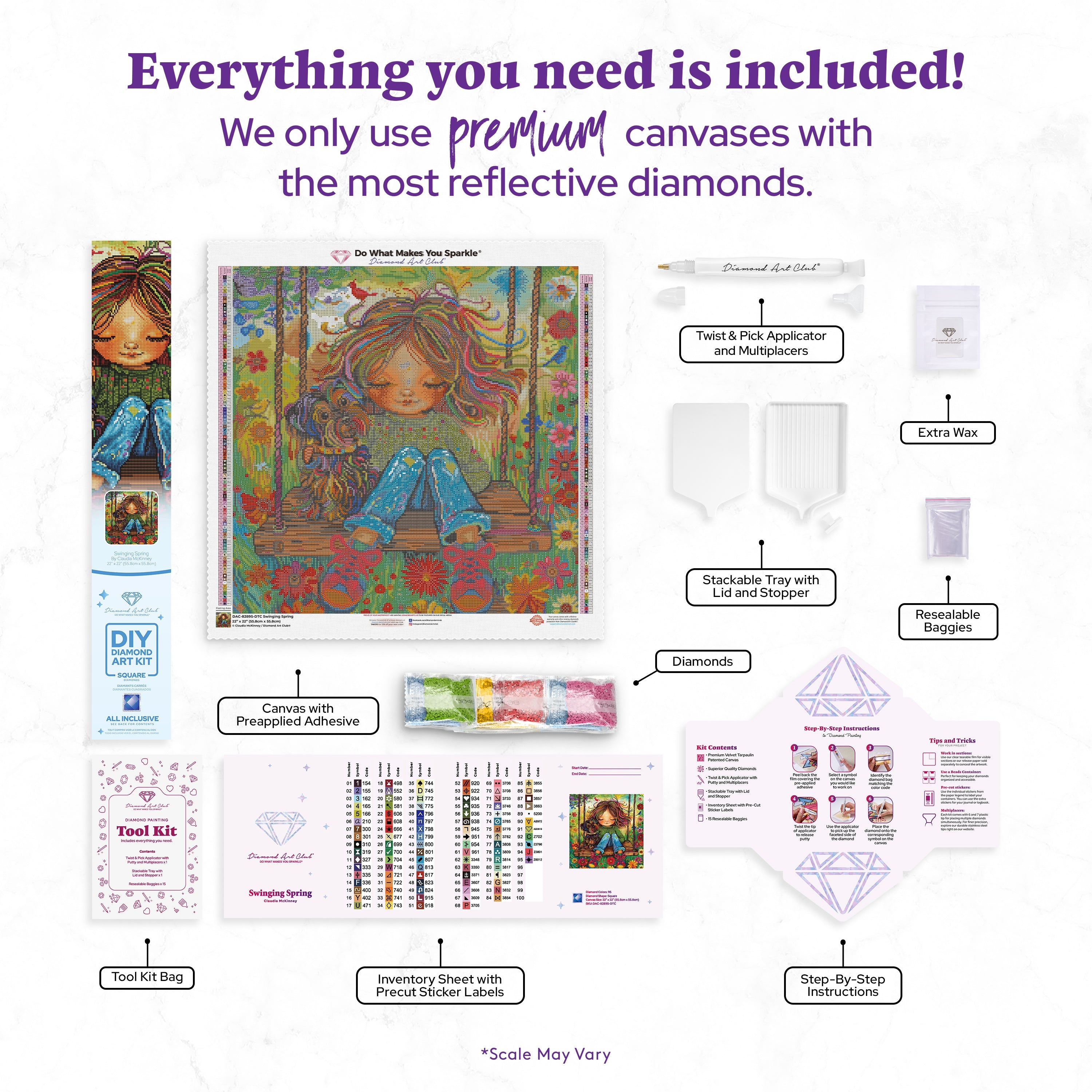 Swinging Spring – Diamond Art Club