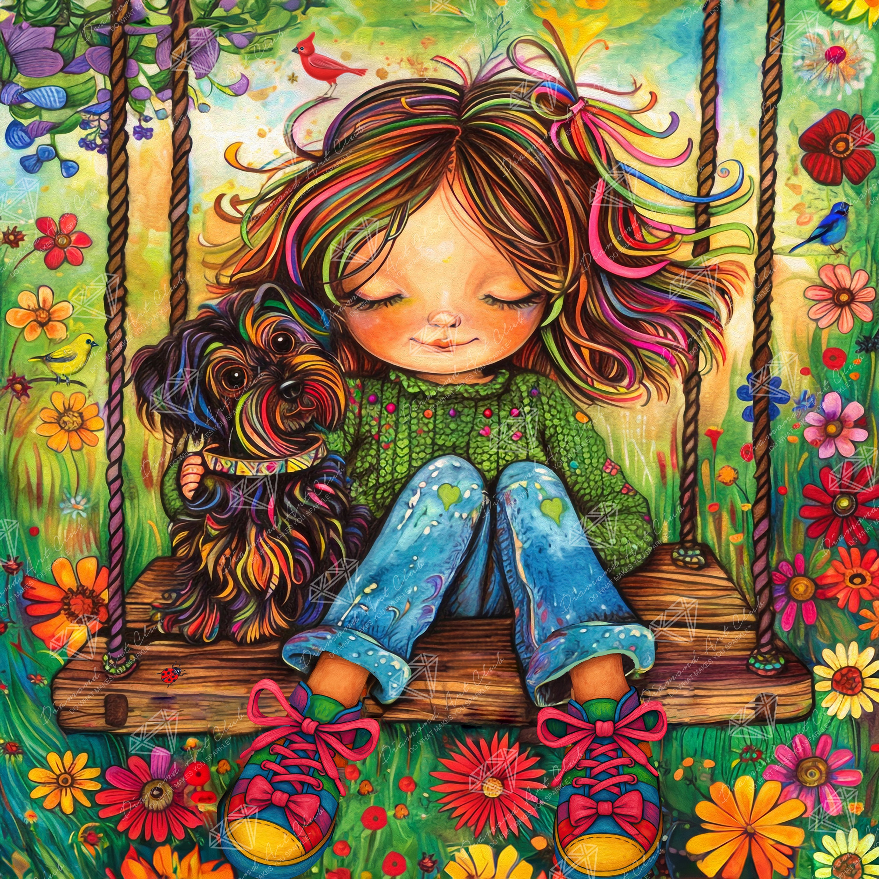 Swinging Spring – Diamond Art Club