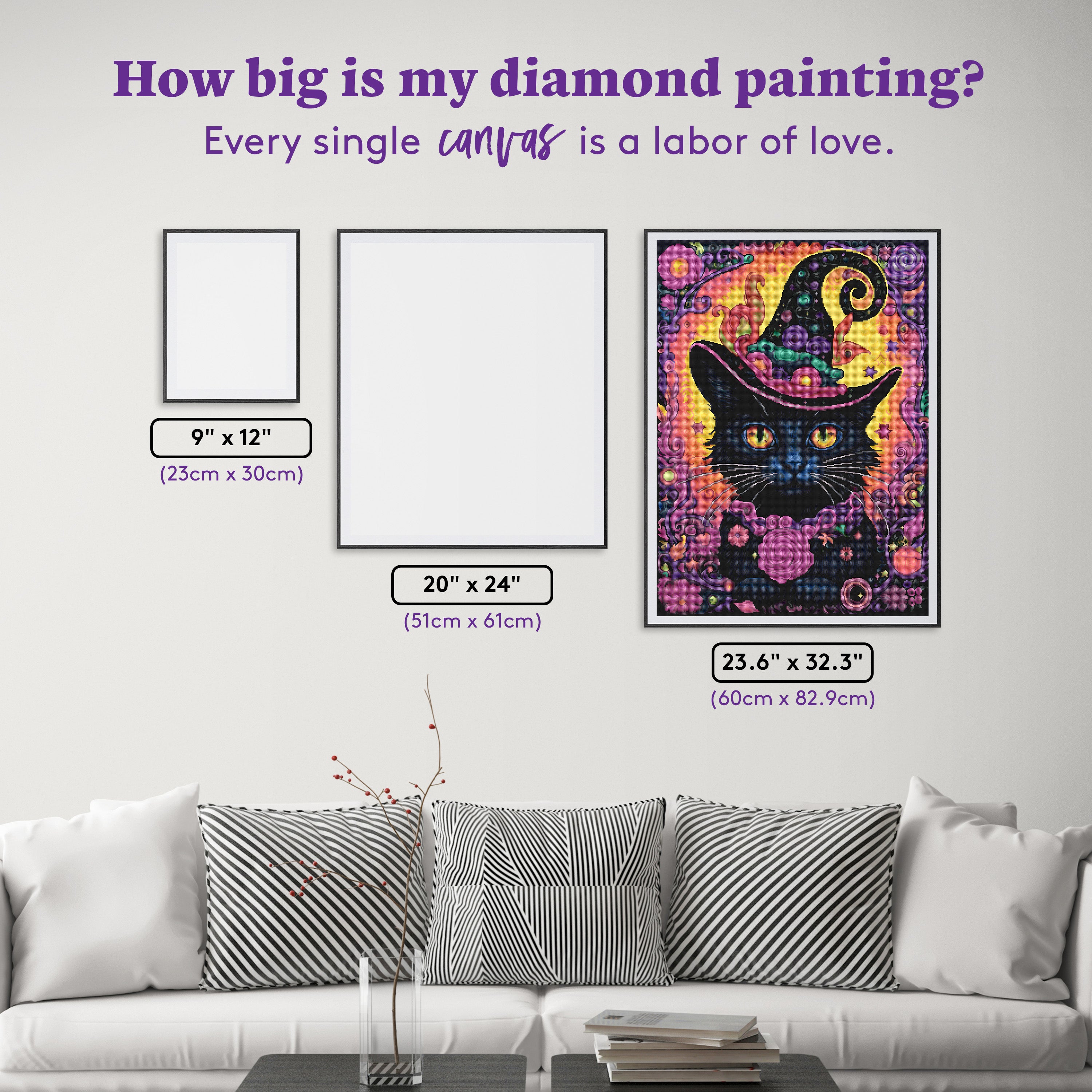 タロットキャット ダイヤモンドアートキット – Diamond Art Club