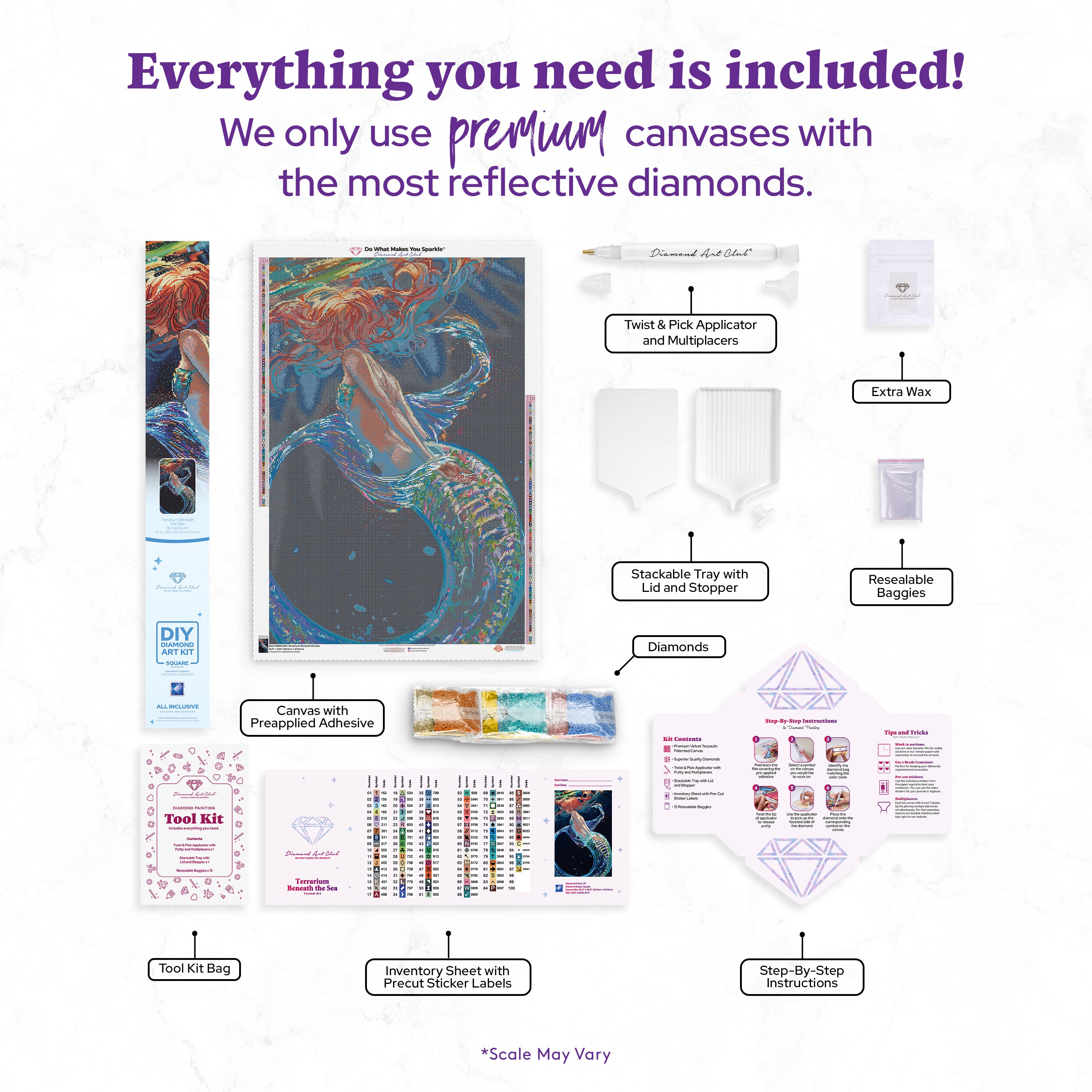 ダイヤモンドアートクラブ　Underwater Underwater – Diamond Art Club