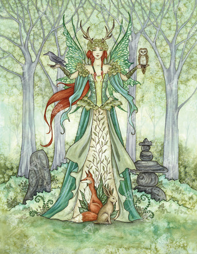 Diamond Painting The Caretaker 27.6" x 35.4" (70cm x 90cm) / Square with 54 Colors including 2 ABs and 4 Fairy Dust Diamonds / 101,441