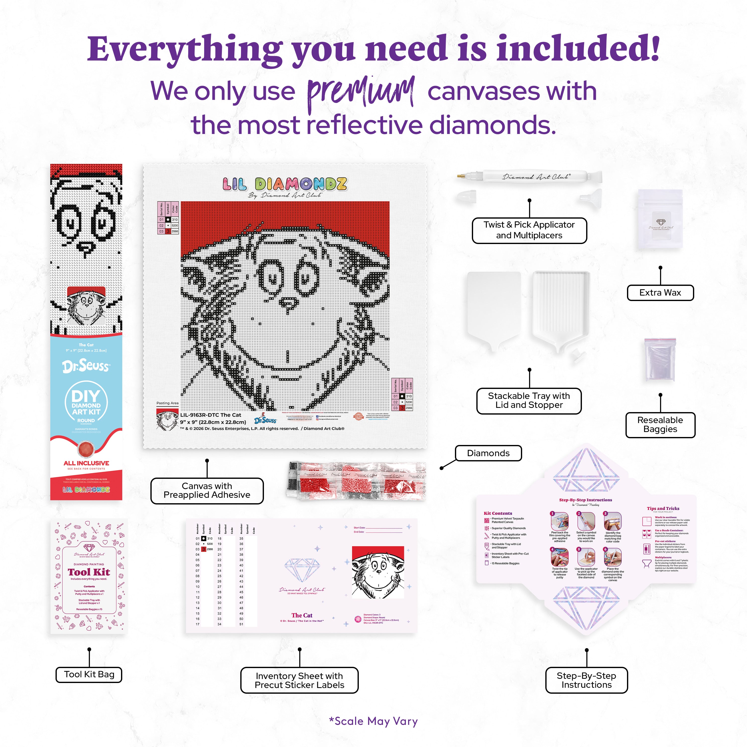 ザ・キャット ダイヤモンドペインティングキット – Diamond Art Club