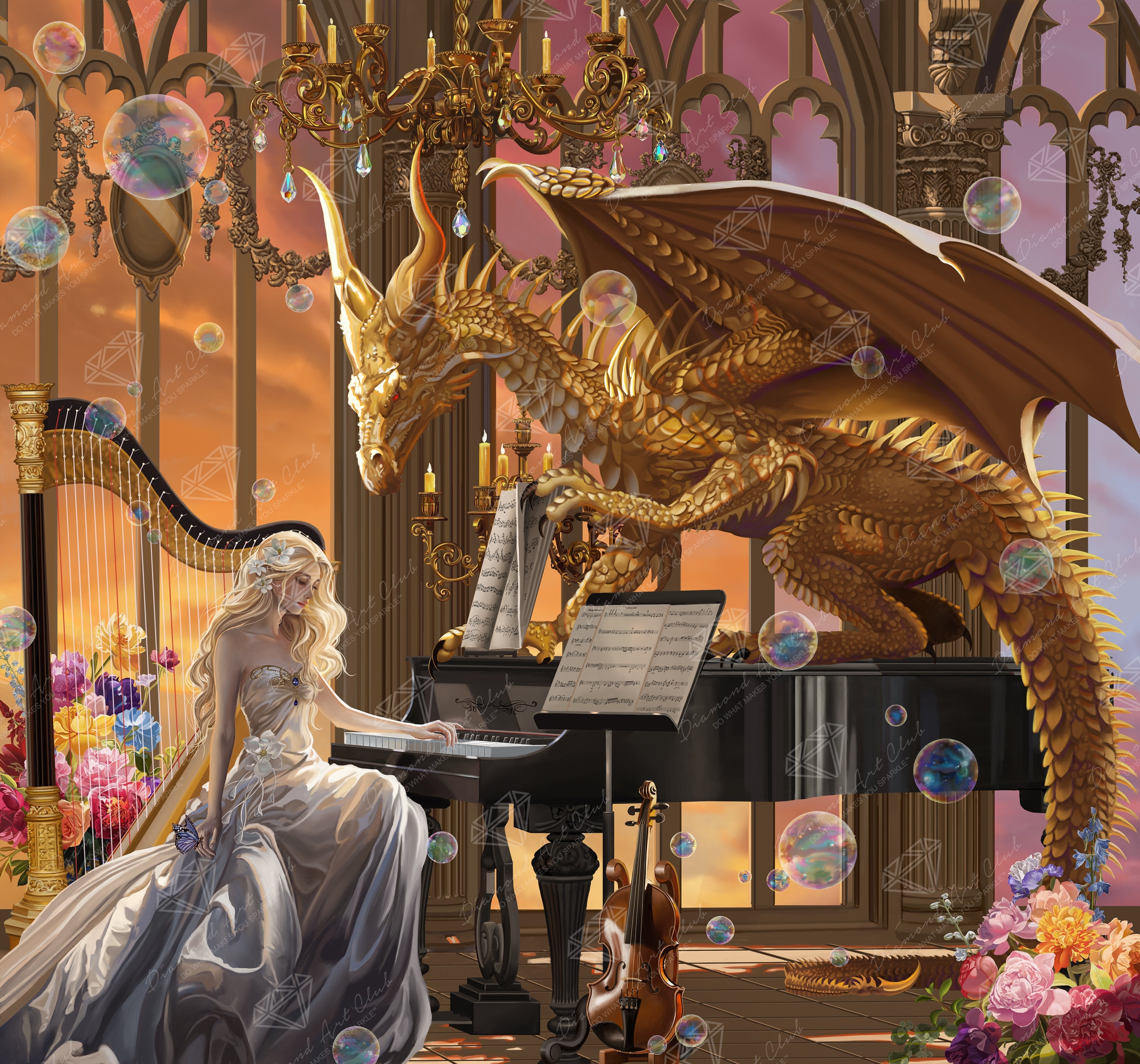 The Dragon Virtuoso – Diamond Art Club