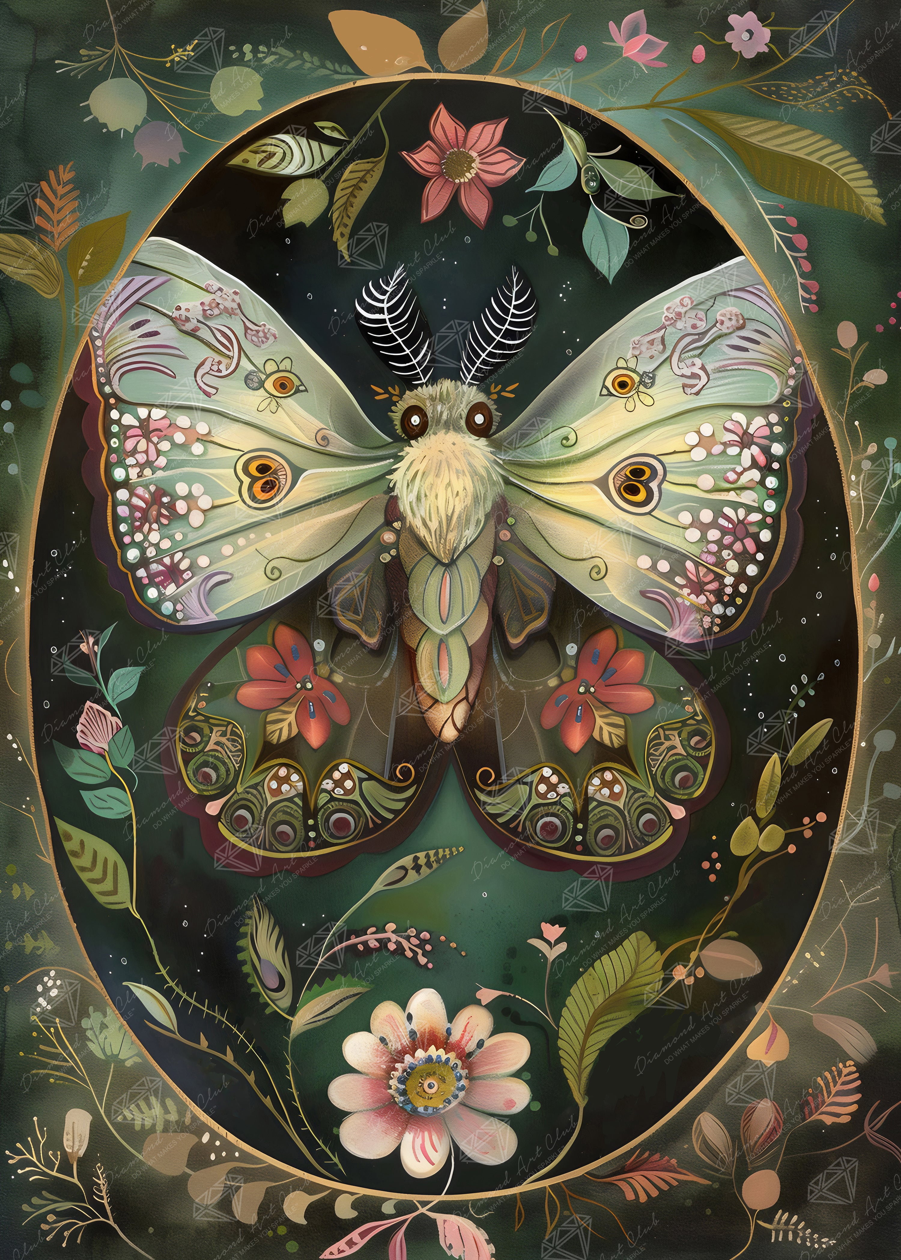 The Enchanted Moth – Diamond Art Club