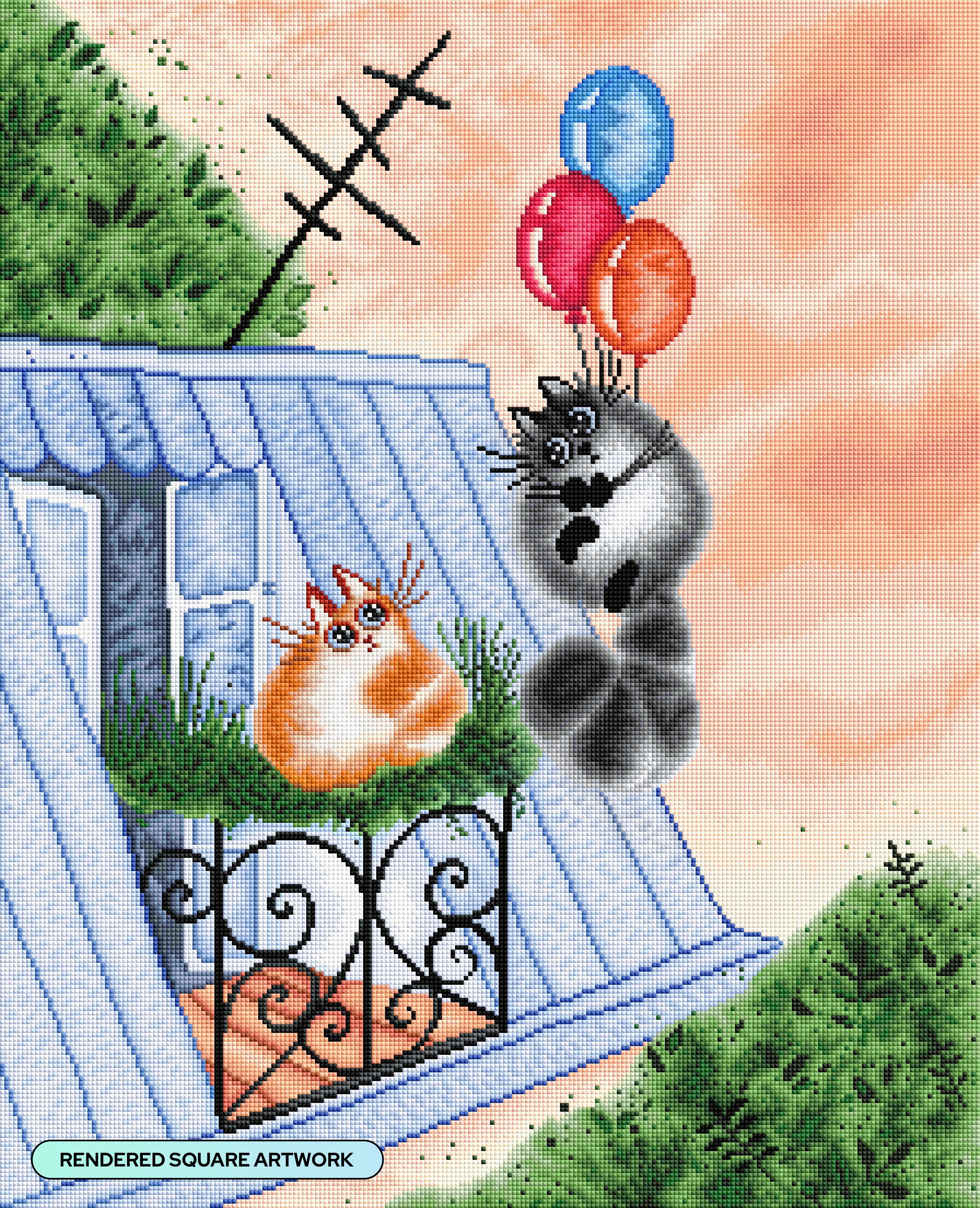 DACダイヤモンドアートキット「Great Escape」 The Great Escape – Diamond Art Club