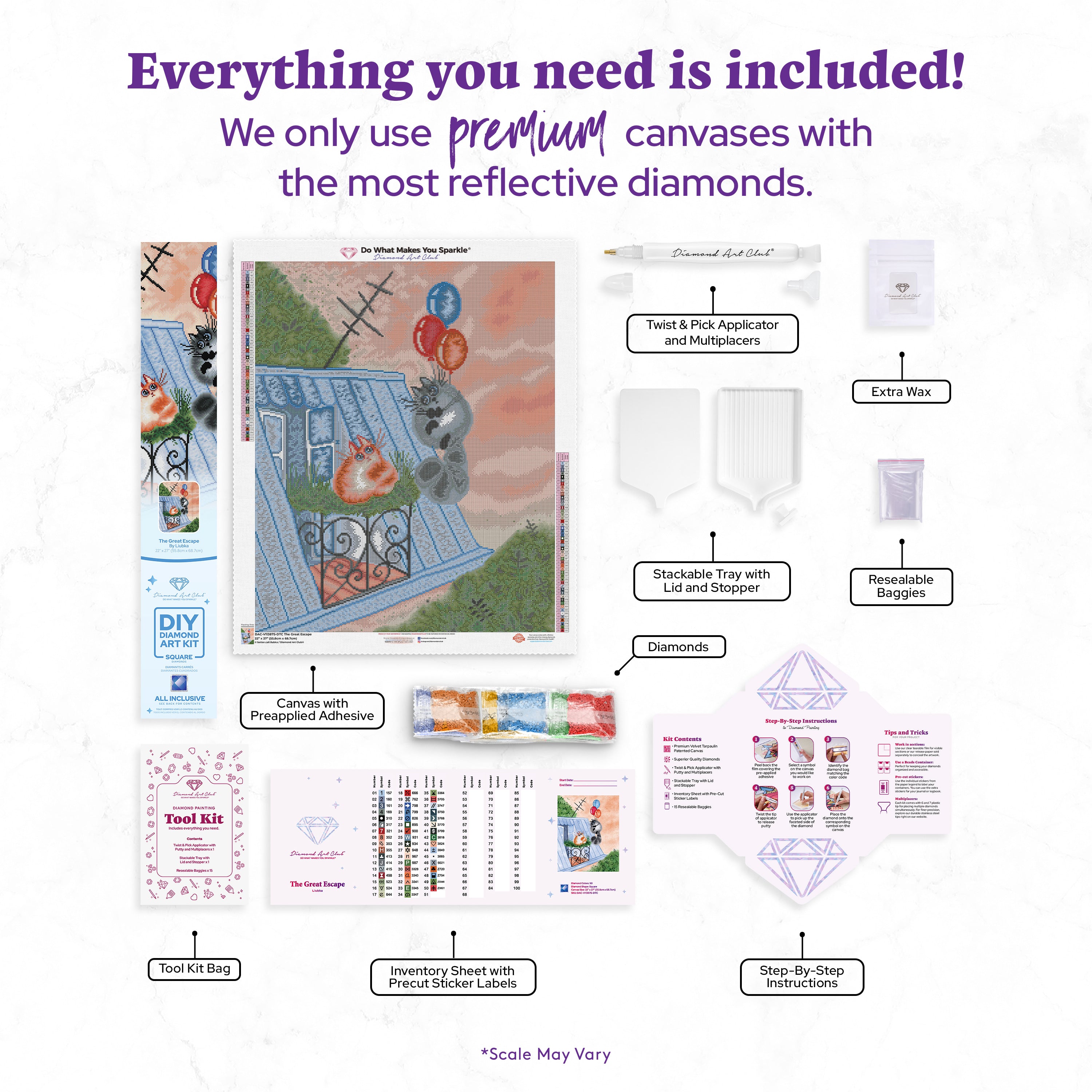 The Great Escape – Diamond Art Club