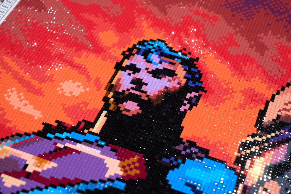 Diamond Painting The Great Triumvirate 27.6" x 35.0″ (70cm x 89cm) / Square with 54 Colors including 3 ABs / 97,781