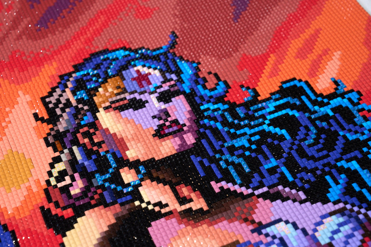 Diamond Painting The Great Triumvirate 27.6" x 35.0″ (70cm x 89cm) / Square with 54 Colors including 3 ABs / 97,781