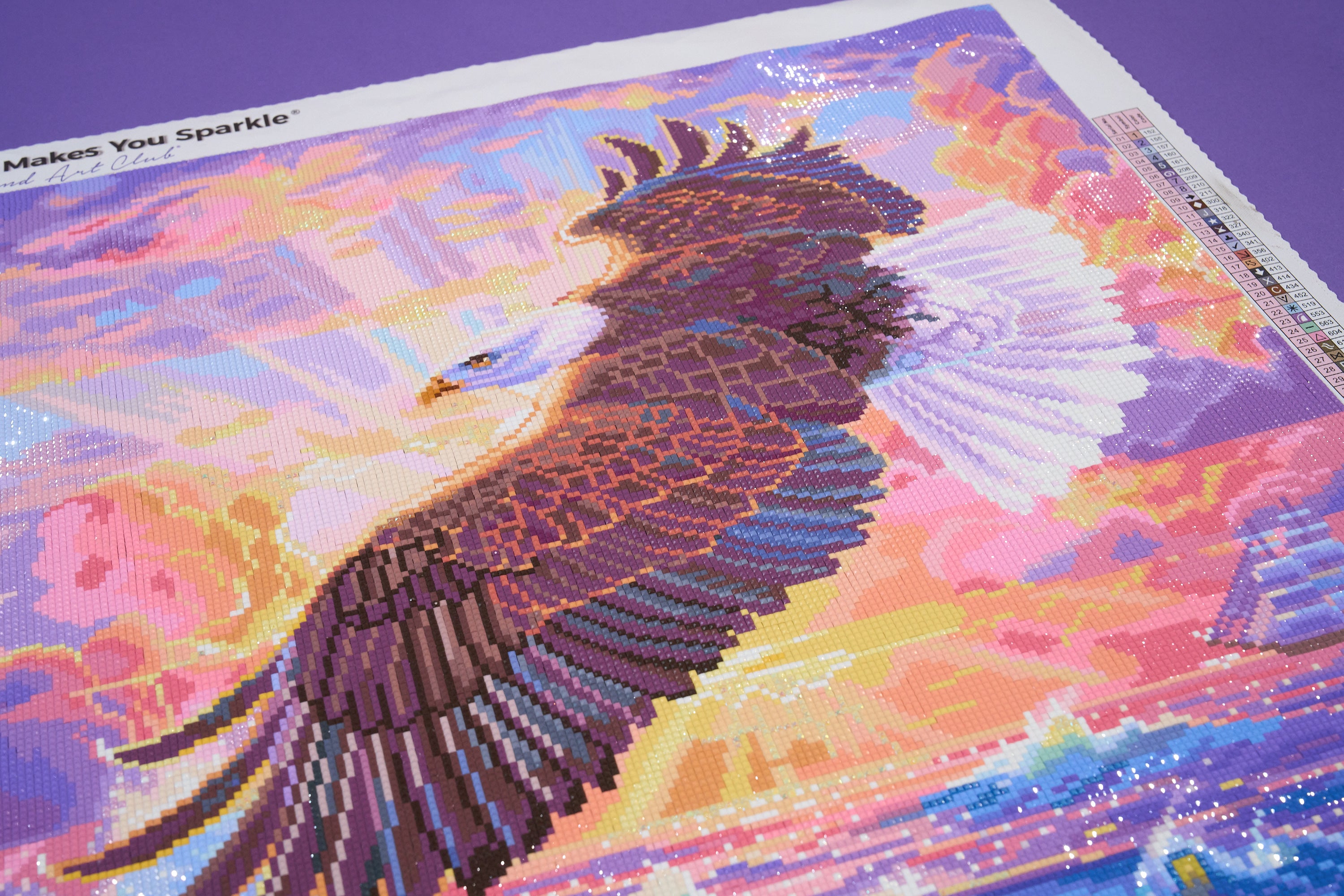 導きの光 ダイヤモンドアートキット – Diamond Art Club