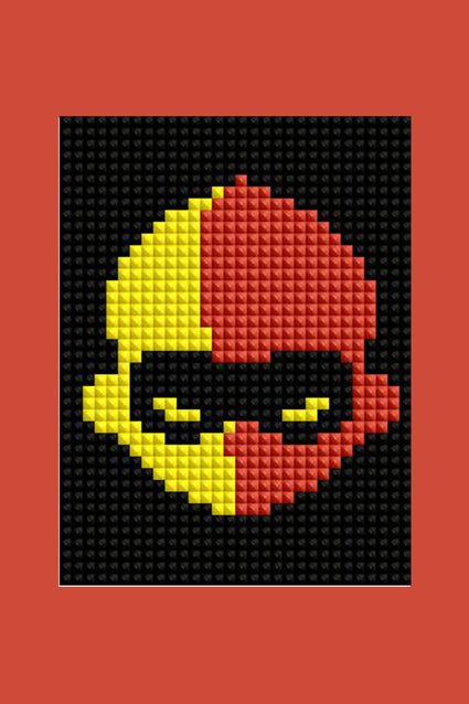 Diamond Painting The Incredibles™ - Mini Dazzles™ 4" x 6" (10.2cm x 15.2cm) / Square With 5 Colors Including 5 Fairy Dust Diamonds / 7,200