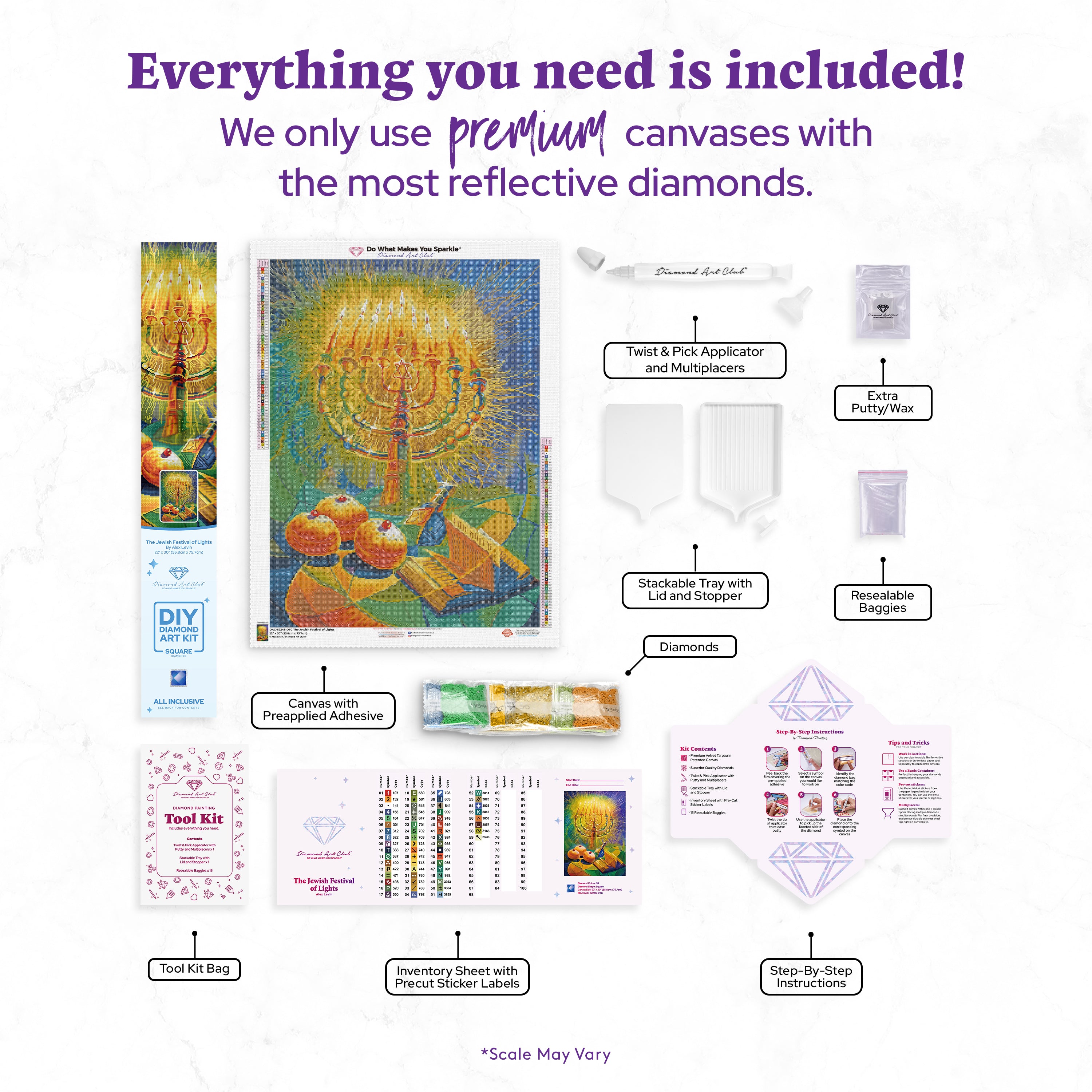 The Jewish Festival of Lights – Diamond Art Club
