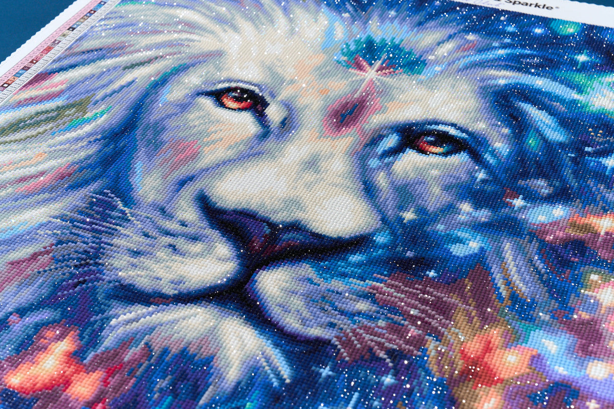 Diamond Painting The Messenger 22" x 28" (55.6cm x 70.7cm) / Round with 58 Colors including 1 AB and 4 Fairy Dust Diamonds / 51,914