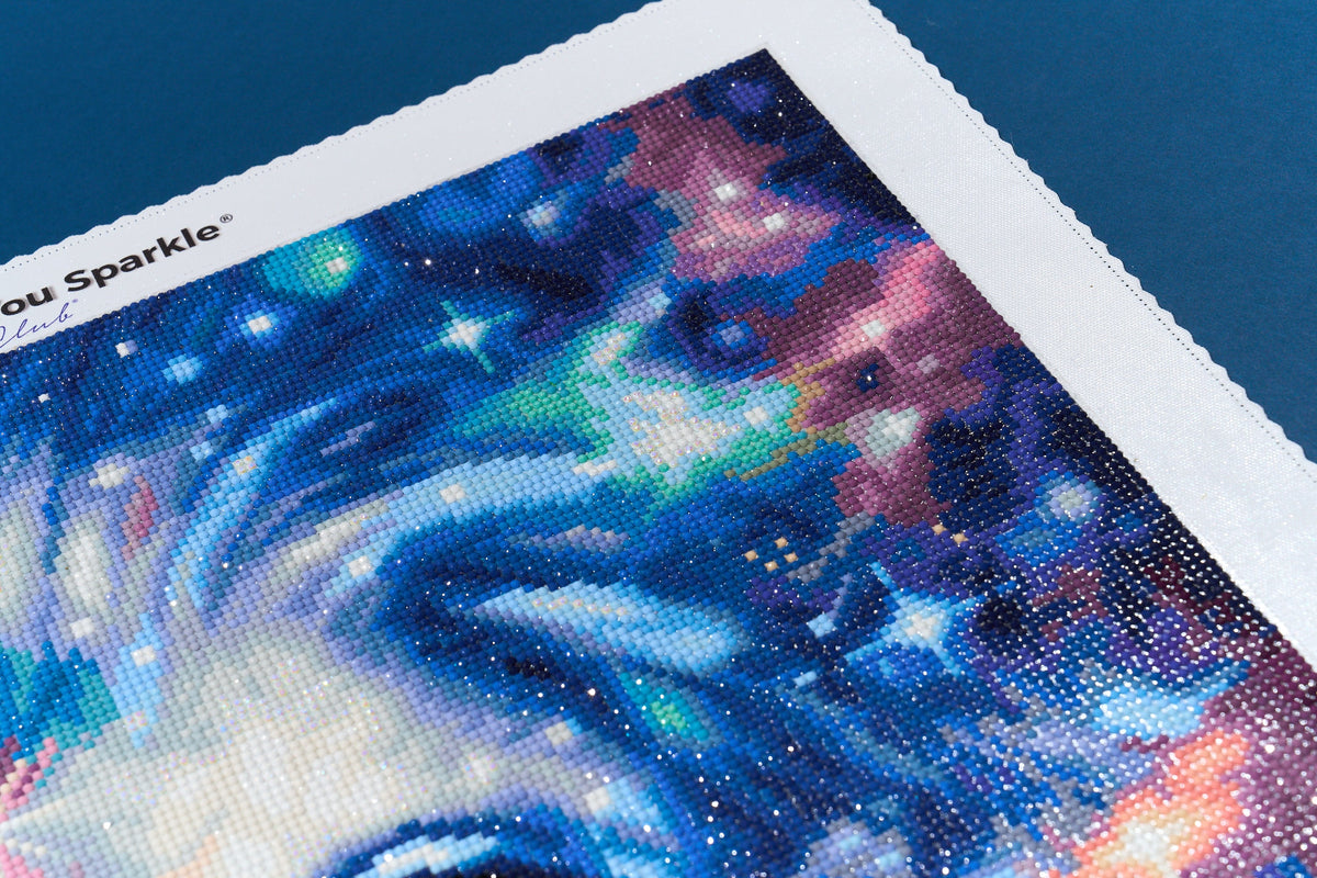 Diamond Painting The Messenger 22" x 28" (55.6cm x 70.7cm) / Round with 58 Colors including 1 AB and 4 Fairy Dust Diamonds / 51,914