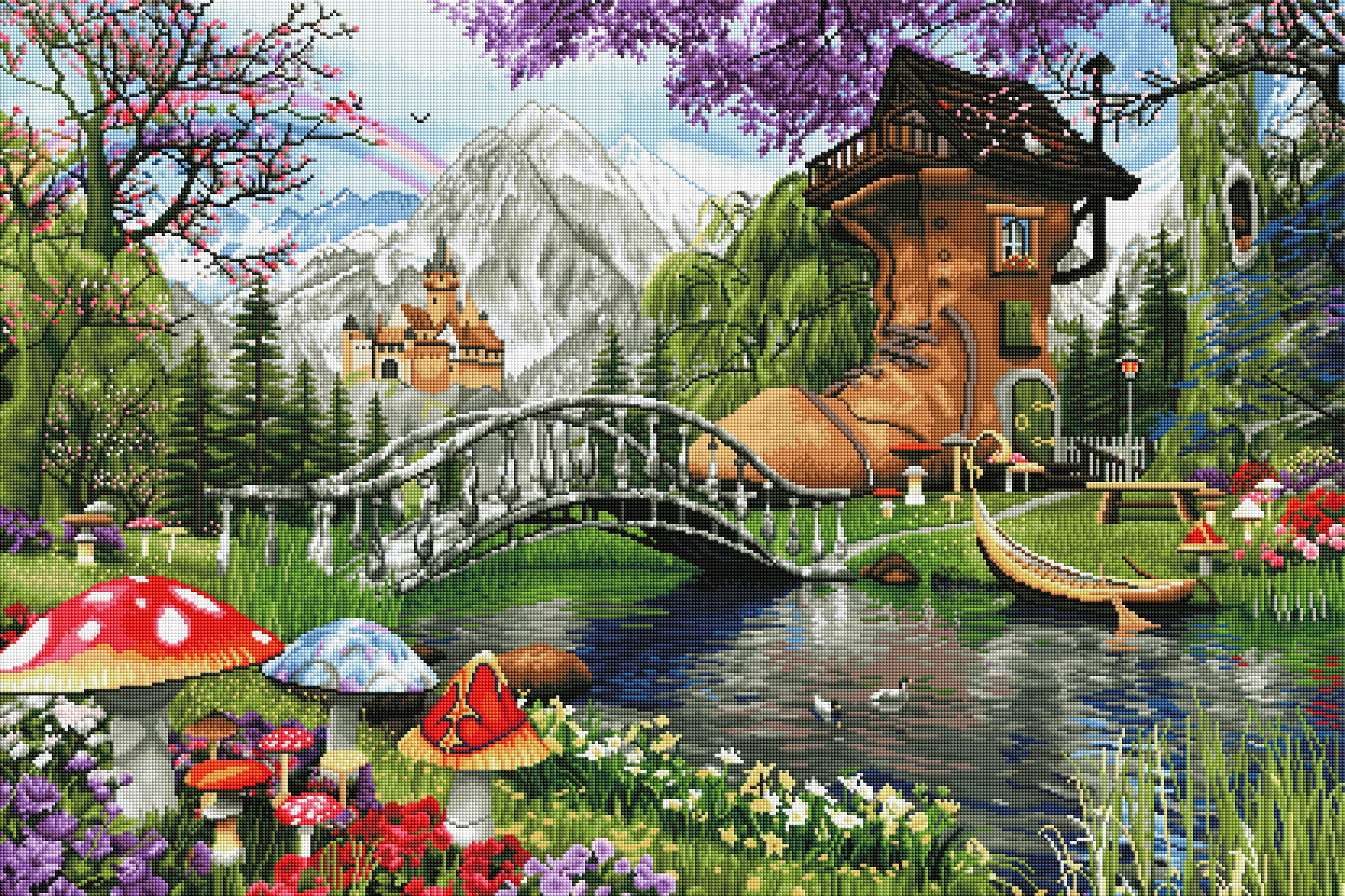 The Old Shoe House – Diamond Art Club